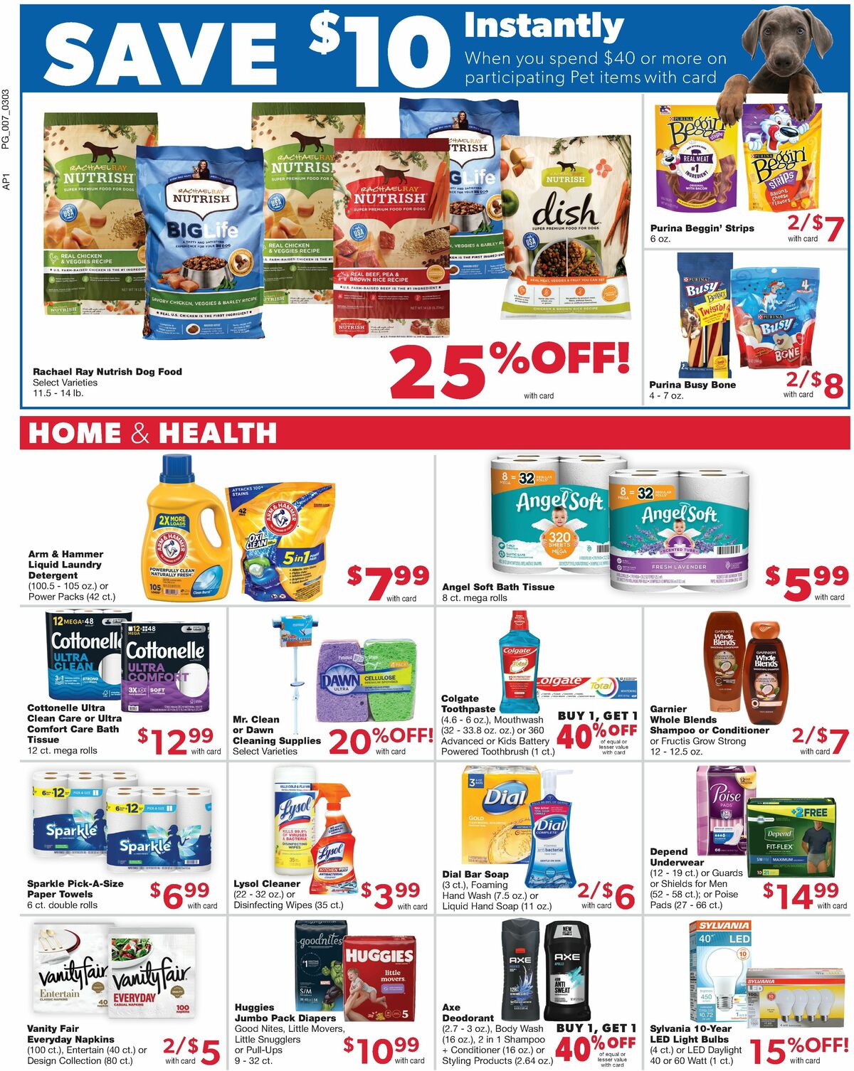 Family Fare Weekly Ad from March 3