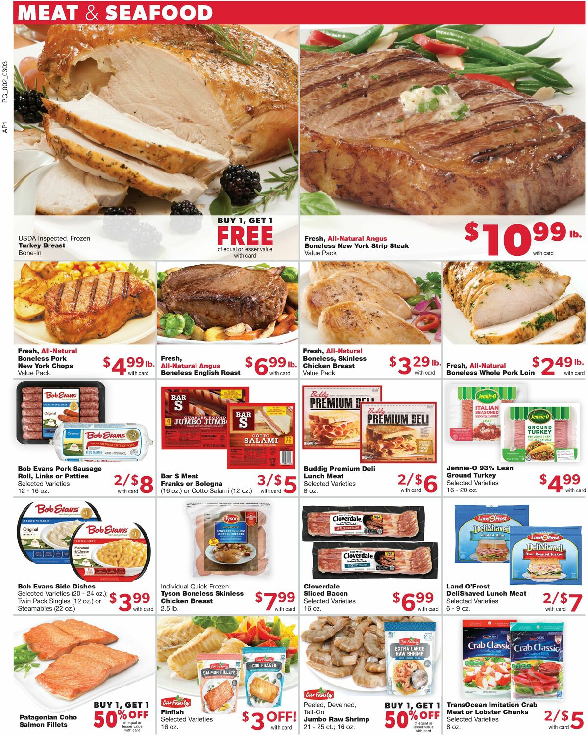 Family Fare Weekly Ad from March 3