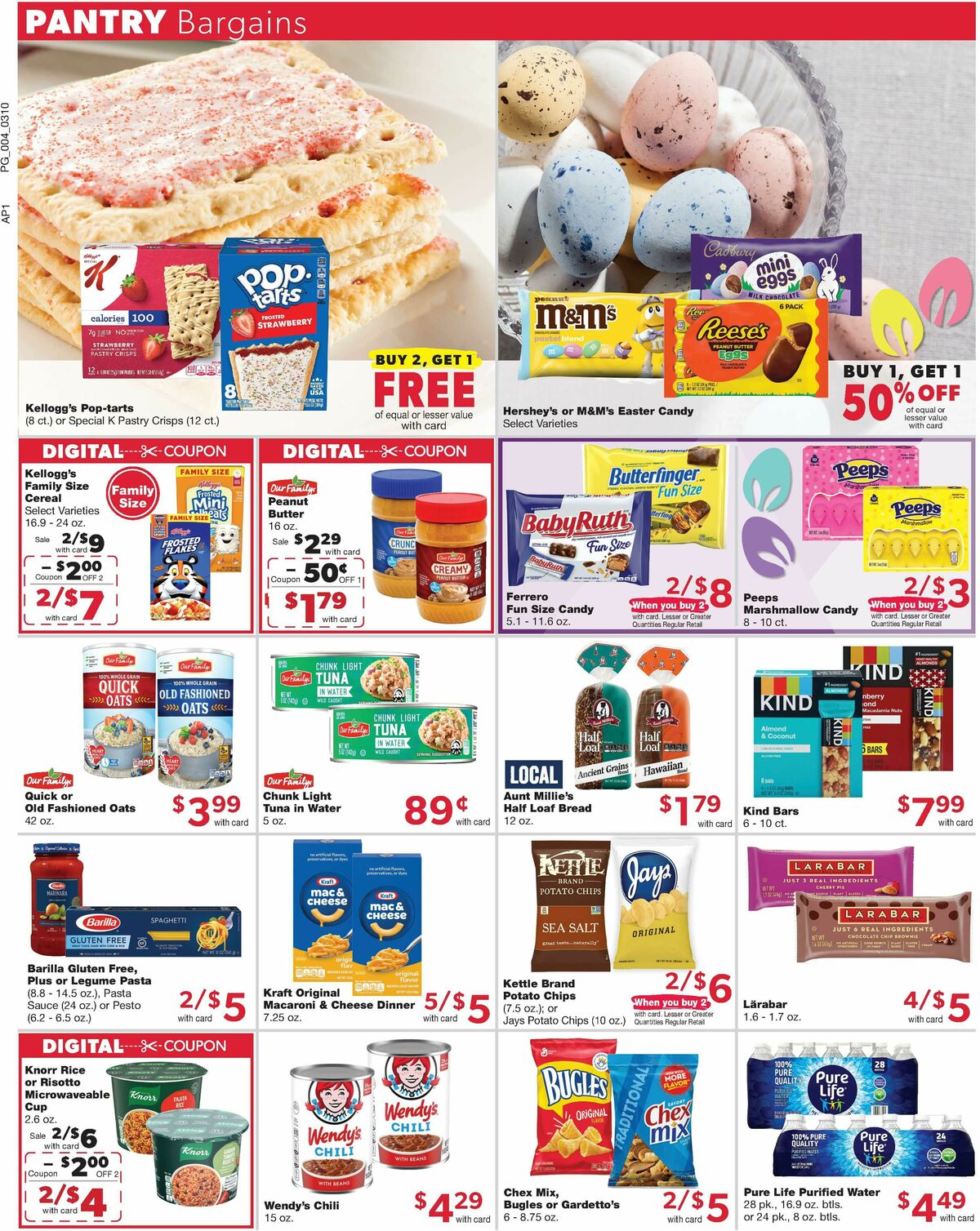 Family Fare Weekly Ad from March 10