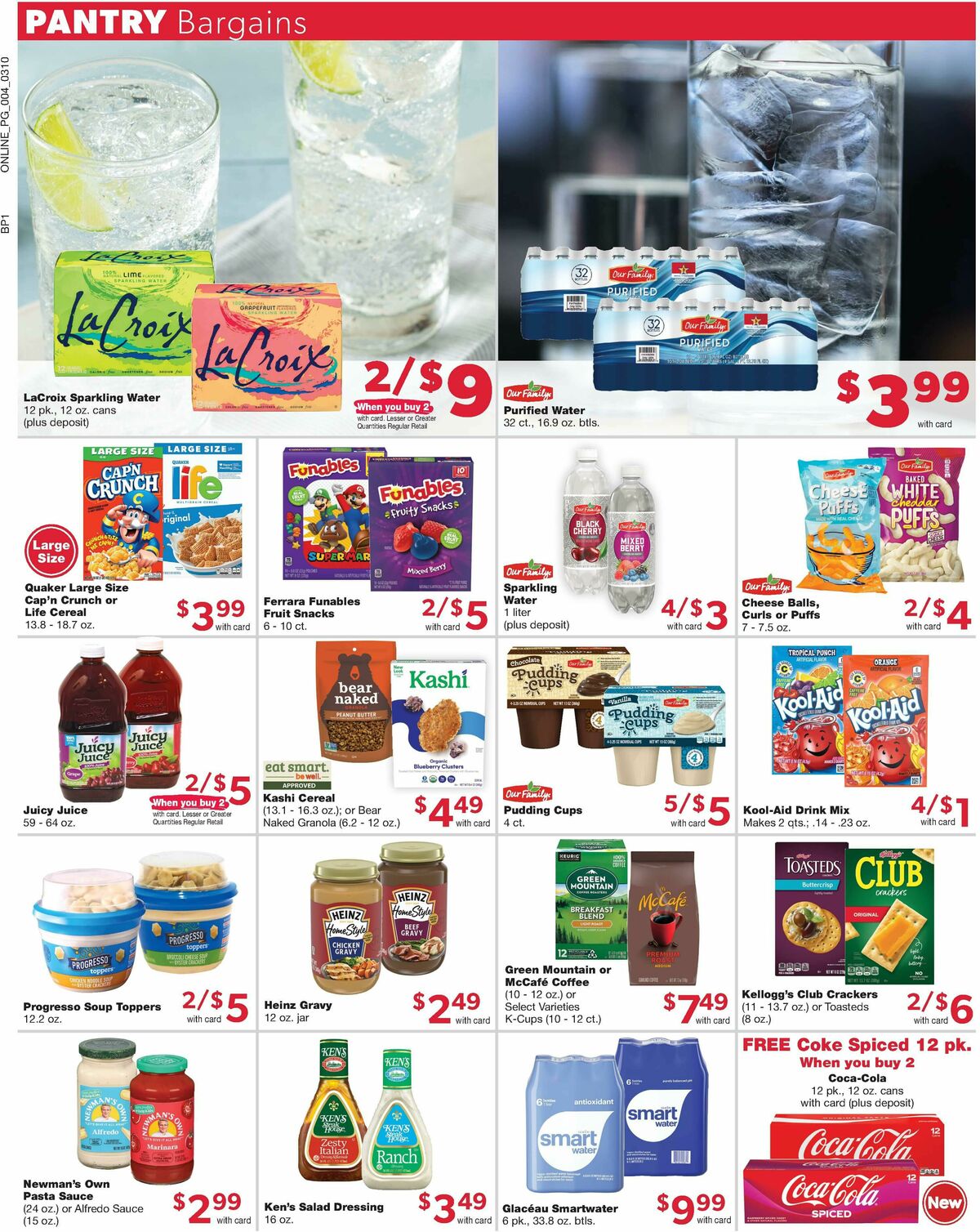 Family Fare Weekly Ad from March 10