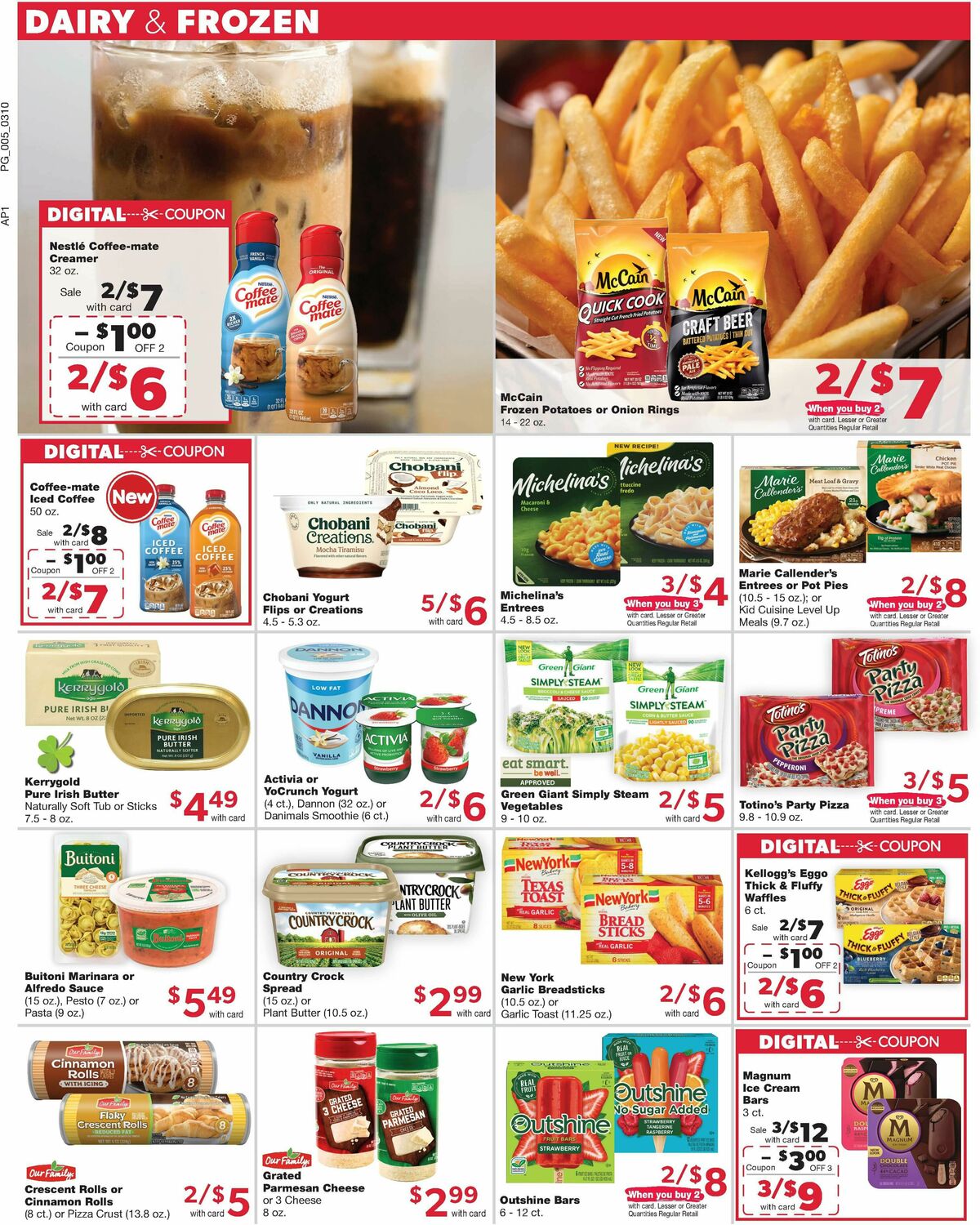 Family Fare Weekly Ad from March 10