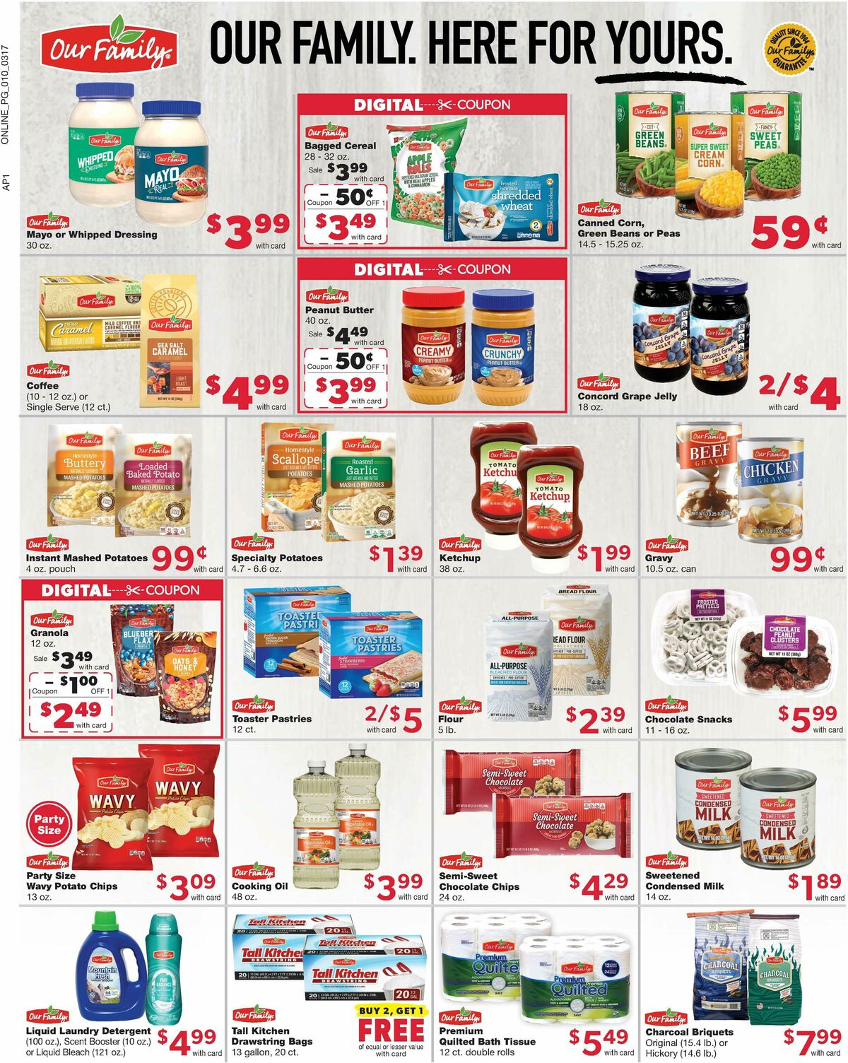 Family Fare Weekly Ad from March 17