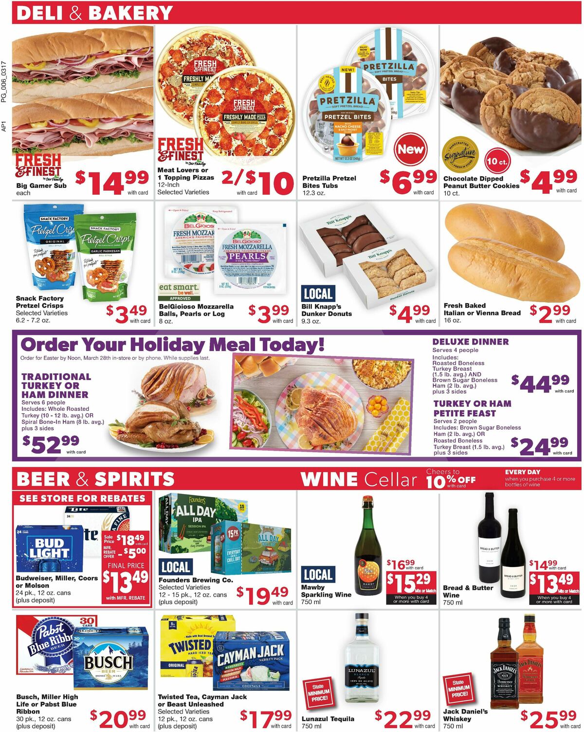 Family Fare Weekly Ad from March 17