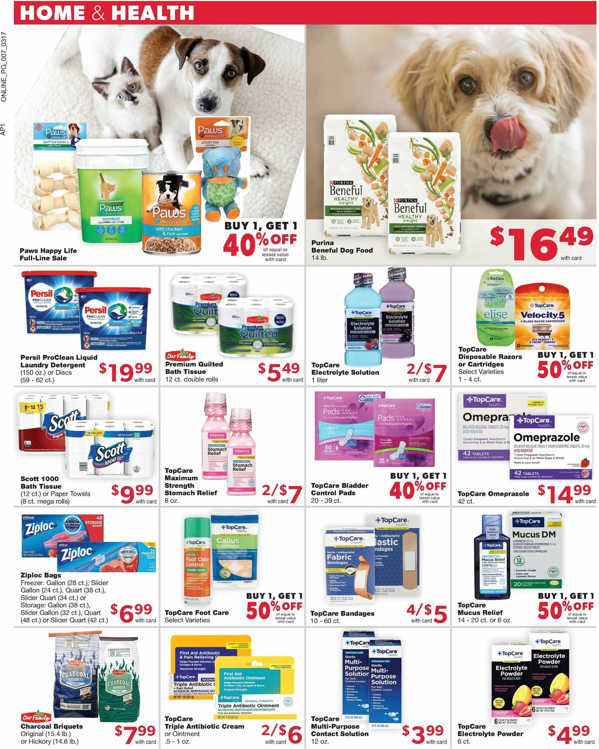 Family Fare Weekly Ad from March 17