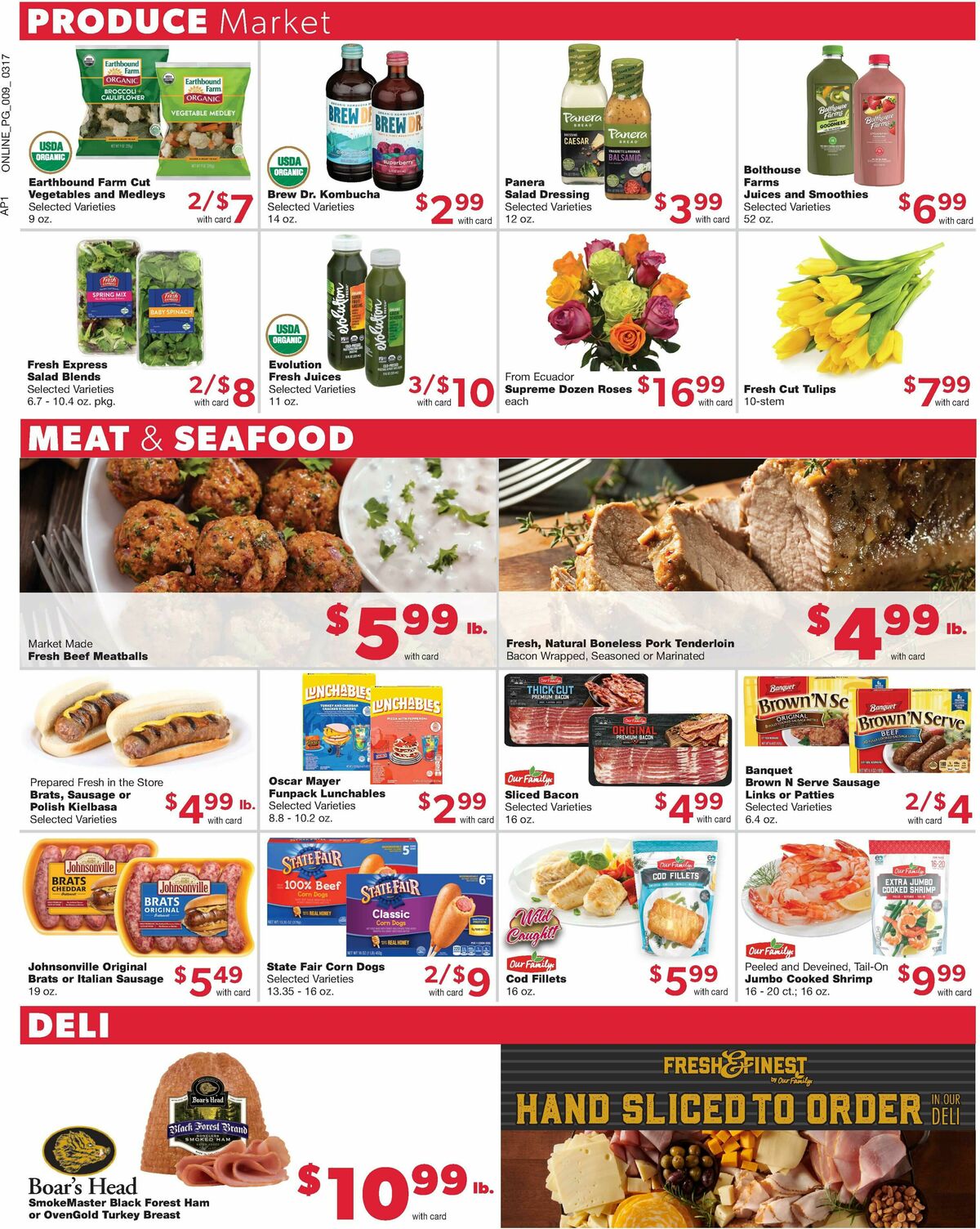 Family Fare Weekly Ad from March 17