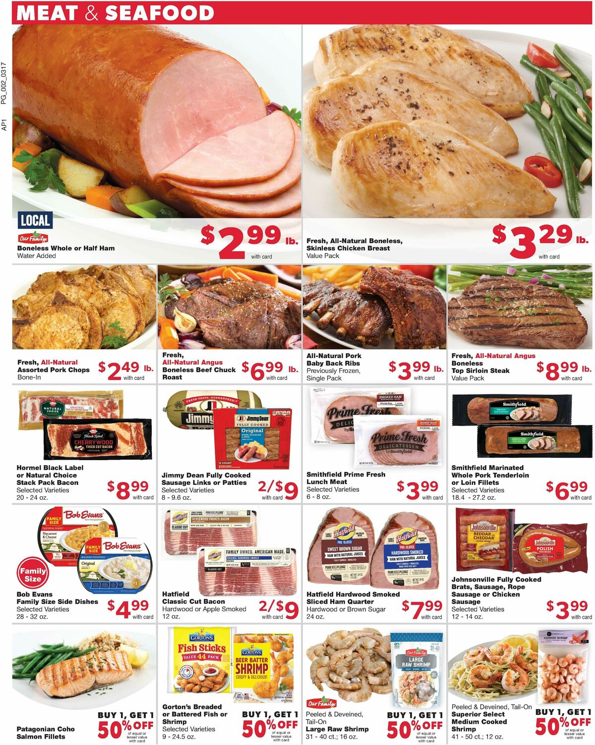 Family Fare Weekly Ad from March 17