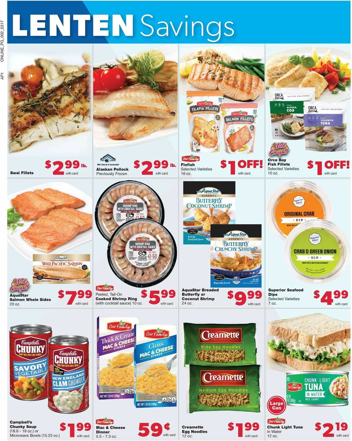 Family Fare Weekly Ad from March 17