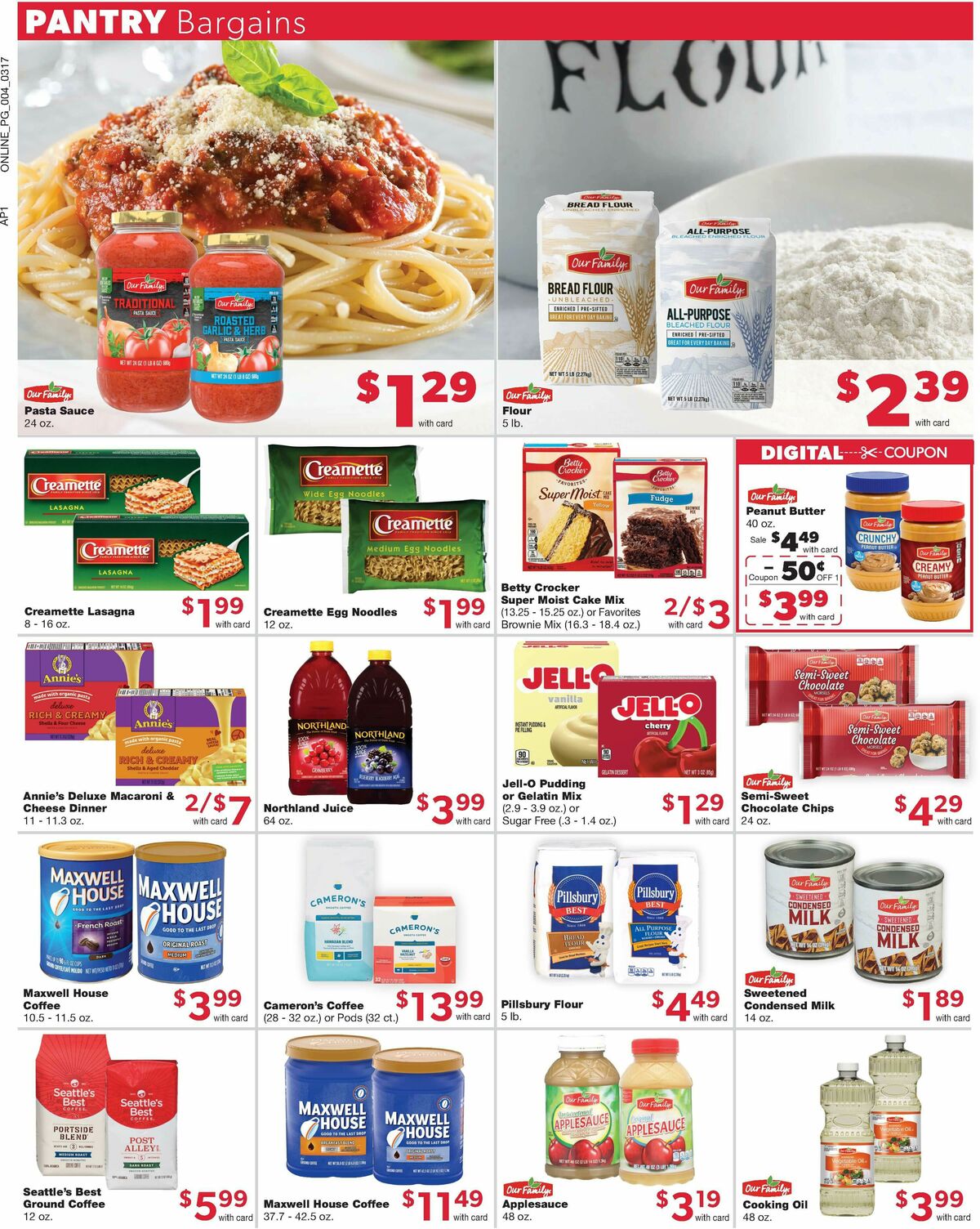 Family Fare Weekly Ad from March 17