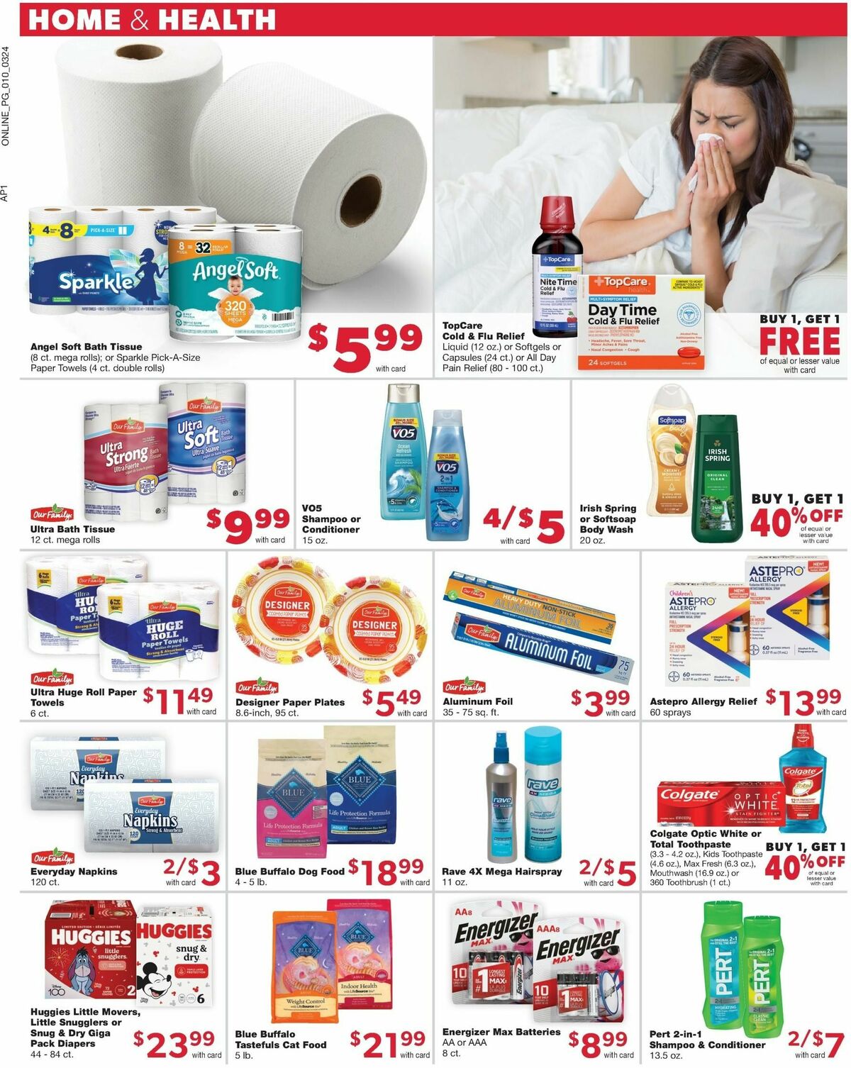 Family Fare Weekly Ad from March 25