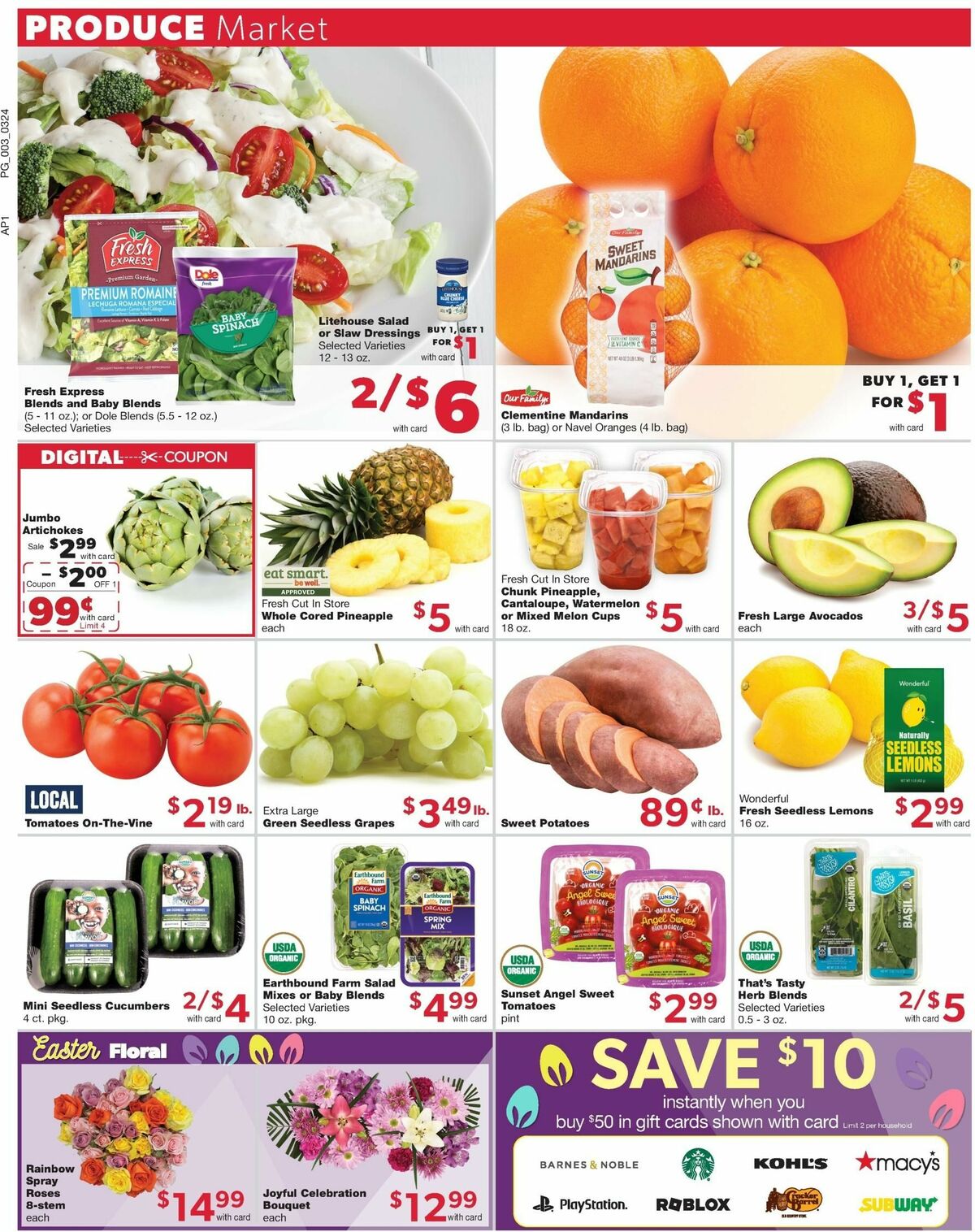 Family Fare Weekly Ad from March 25