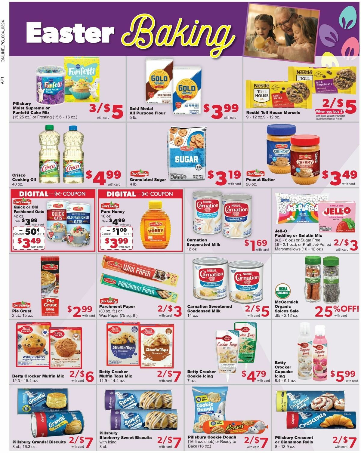 Family Fare Weekly Ad from March 25