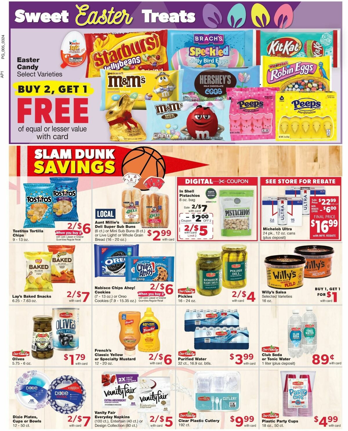 Family Fare Weekly Ad from March 25