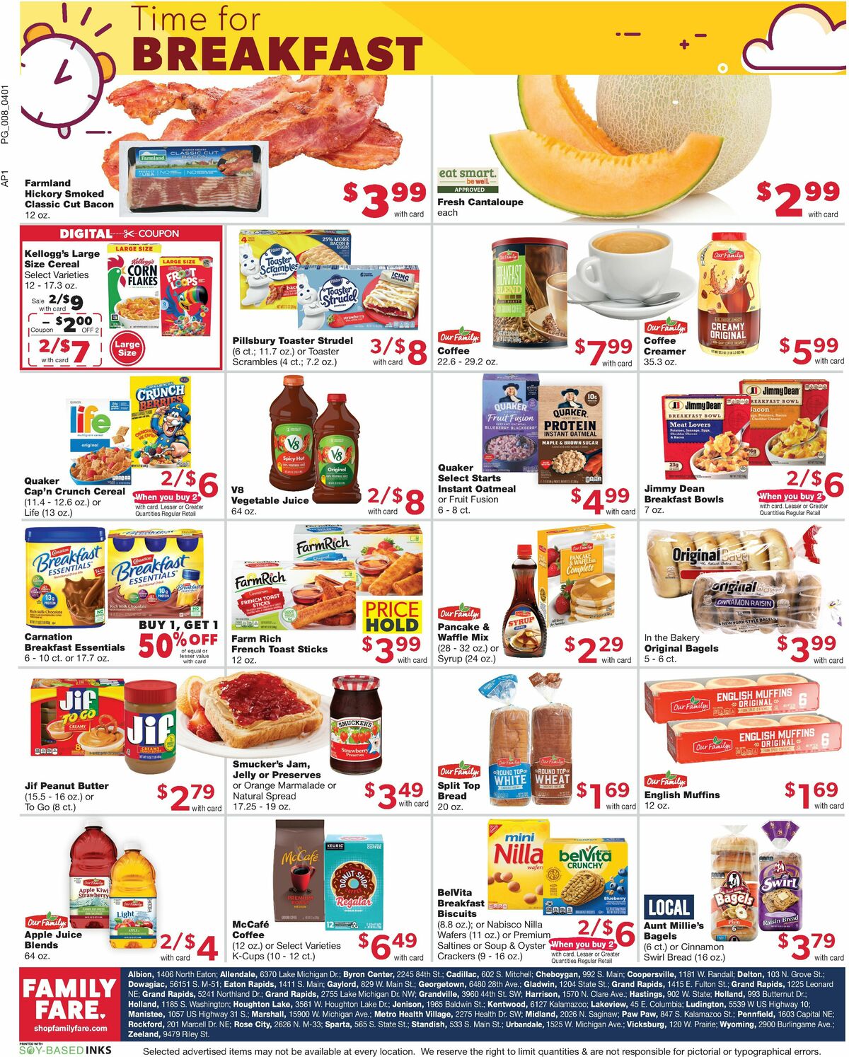 Family Fare Weekly Ad from April 1