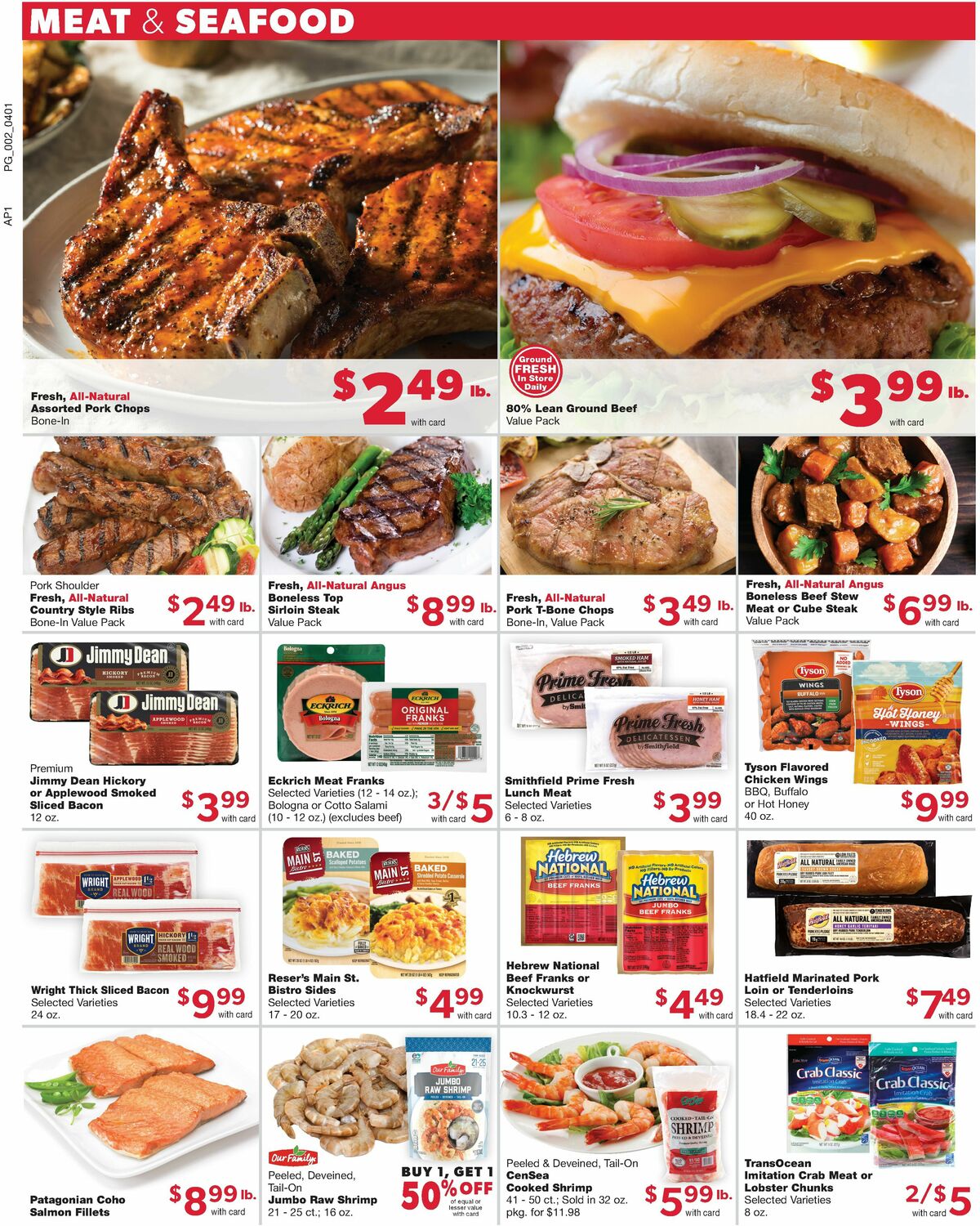 Family Fare Weekly Ad from April 1