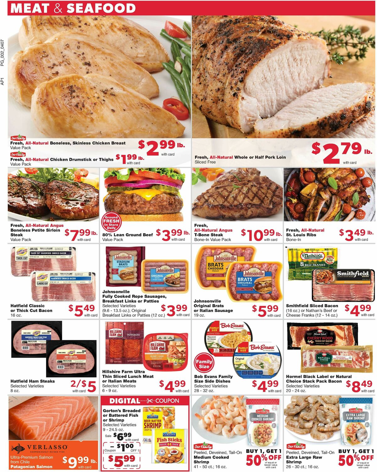 Family Fare Weekly Ad from April 7