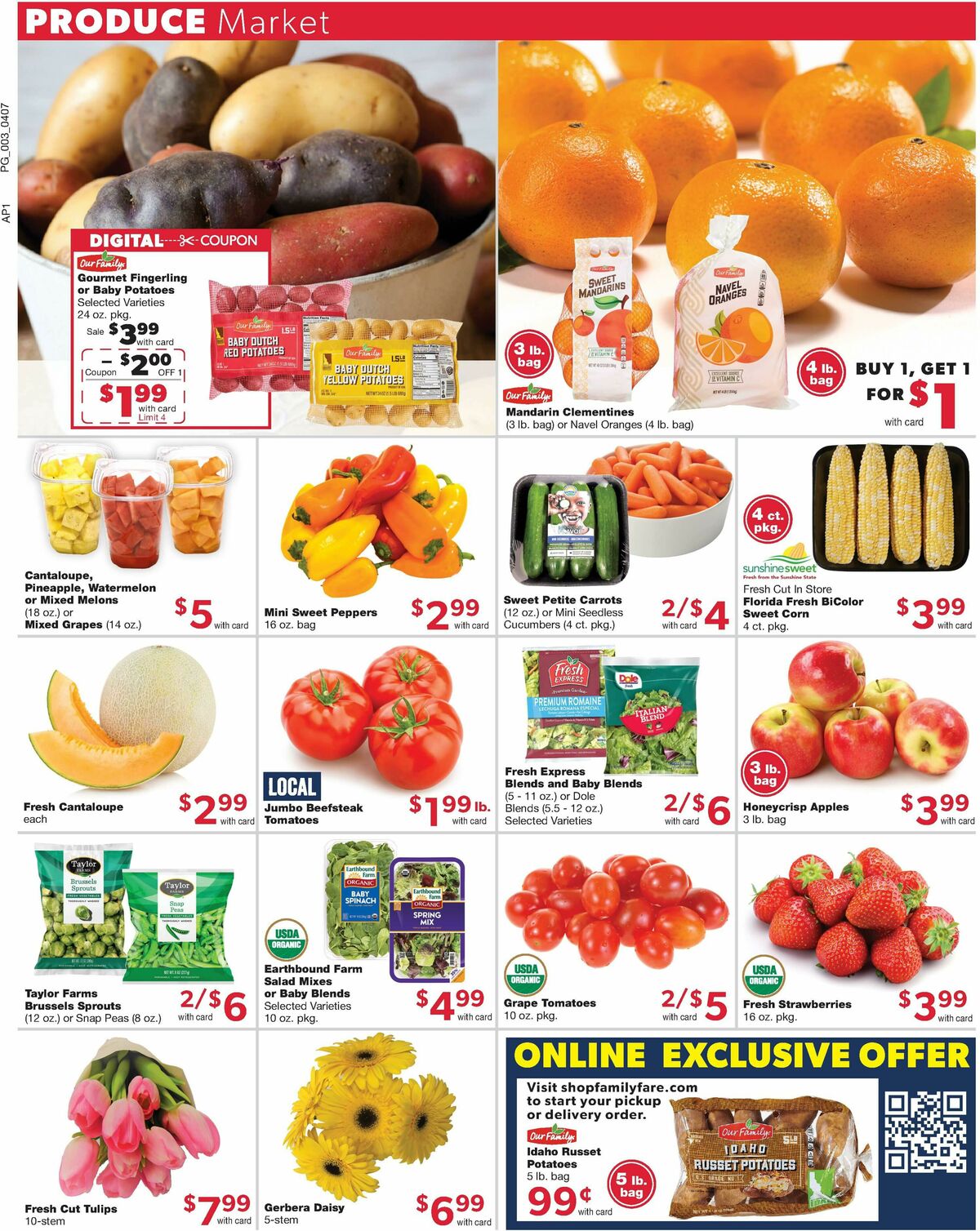 Family Fare Weekly Ad from April 7