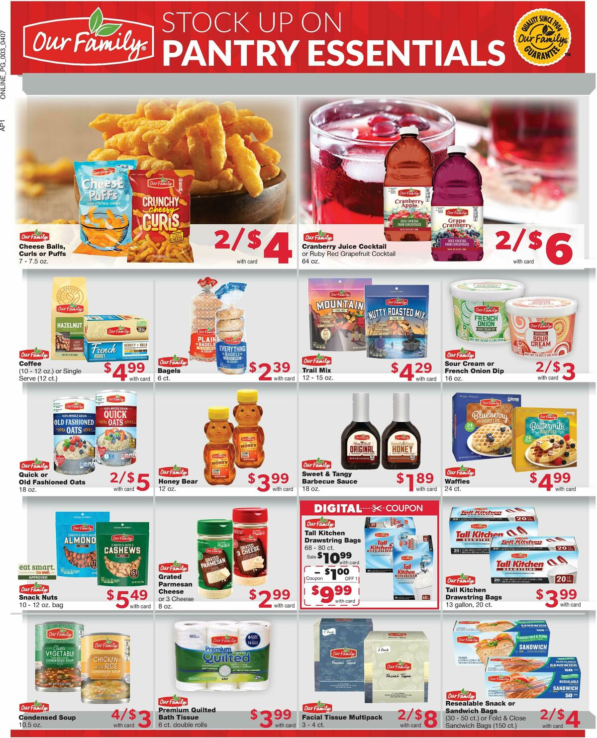 Family Fare Weekly Ad from April 7