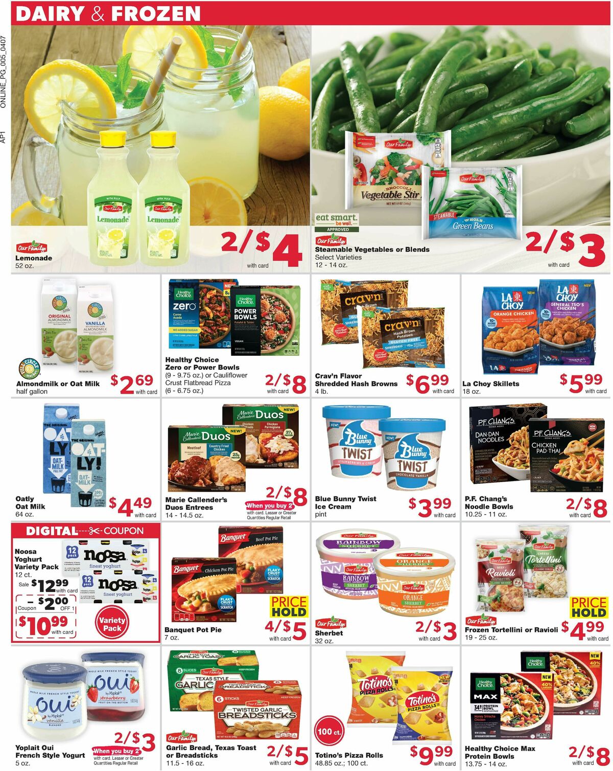 Family Fare Weekly Ad from April 7