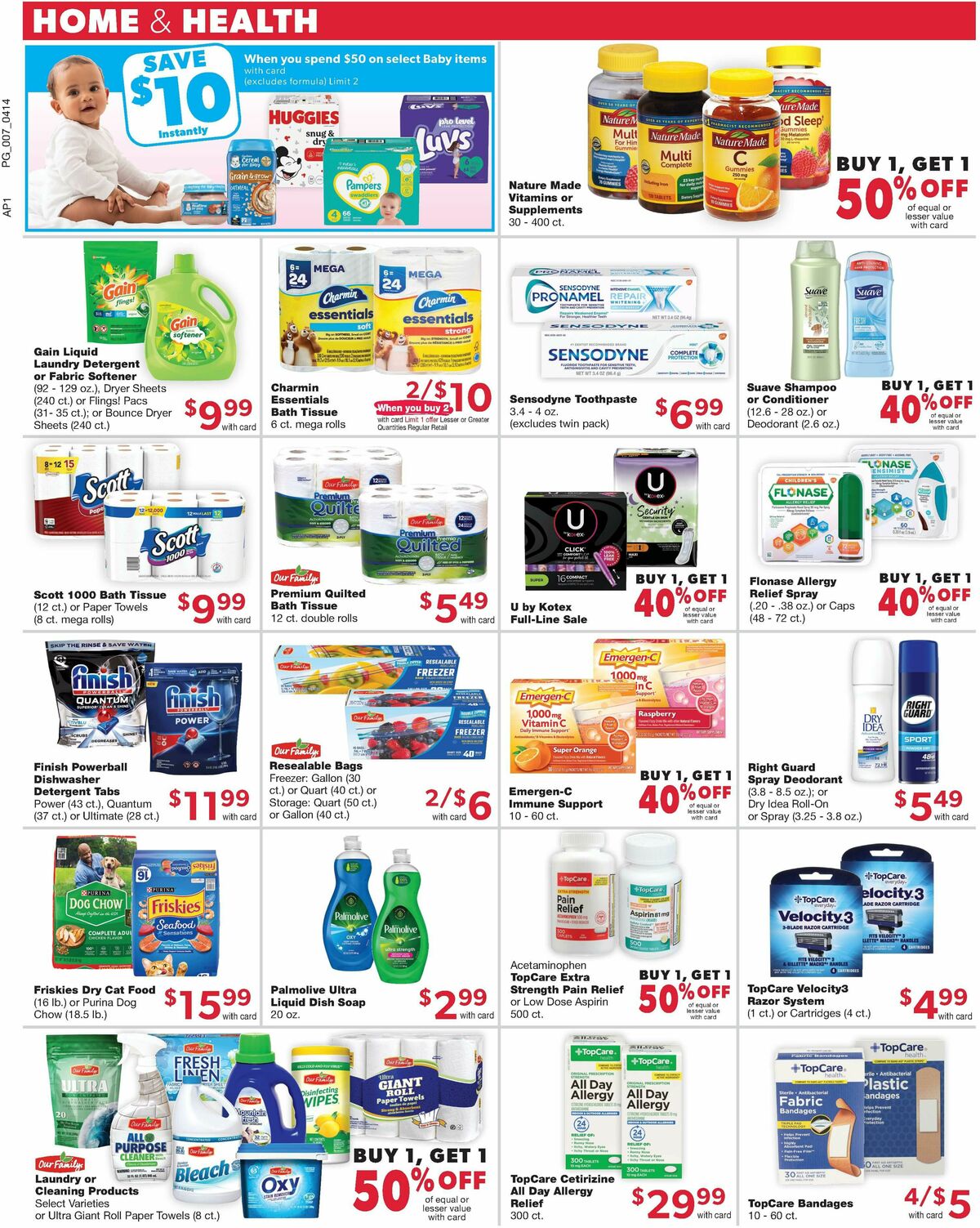 Family Fare Weekly Ad from April 14