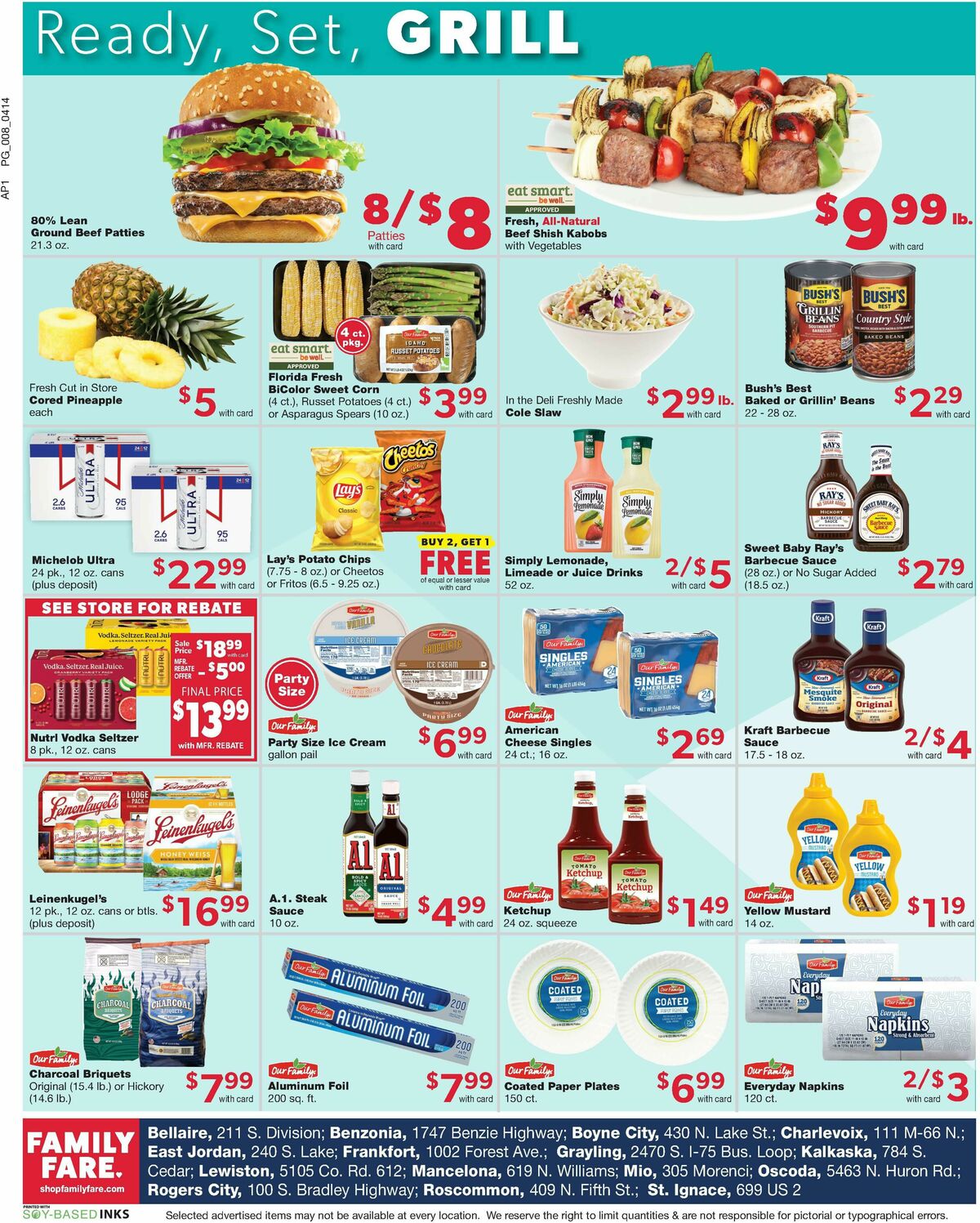 Family Fare Weekly Ad from April 14