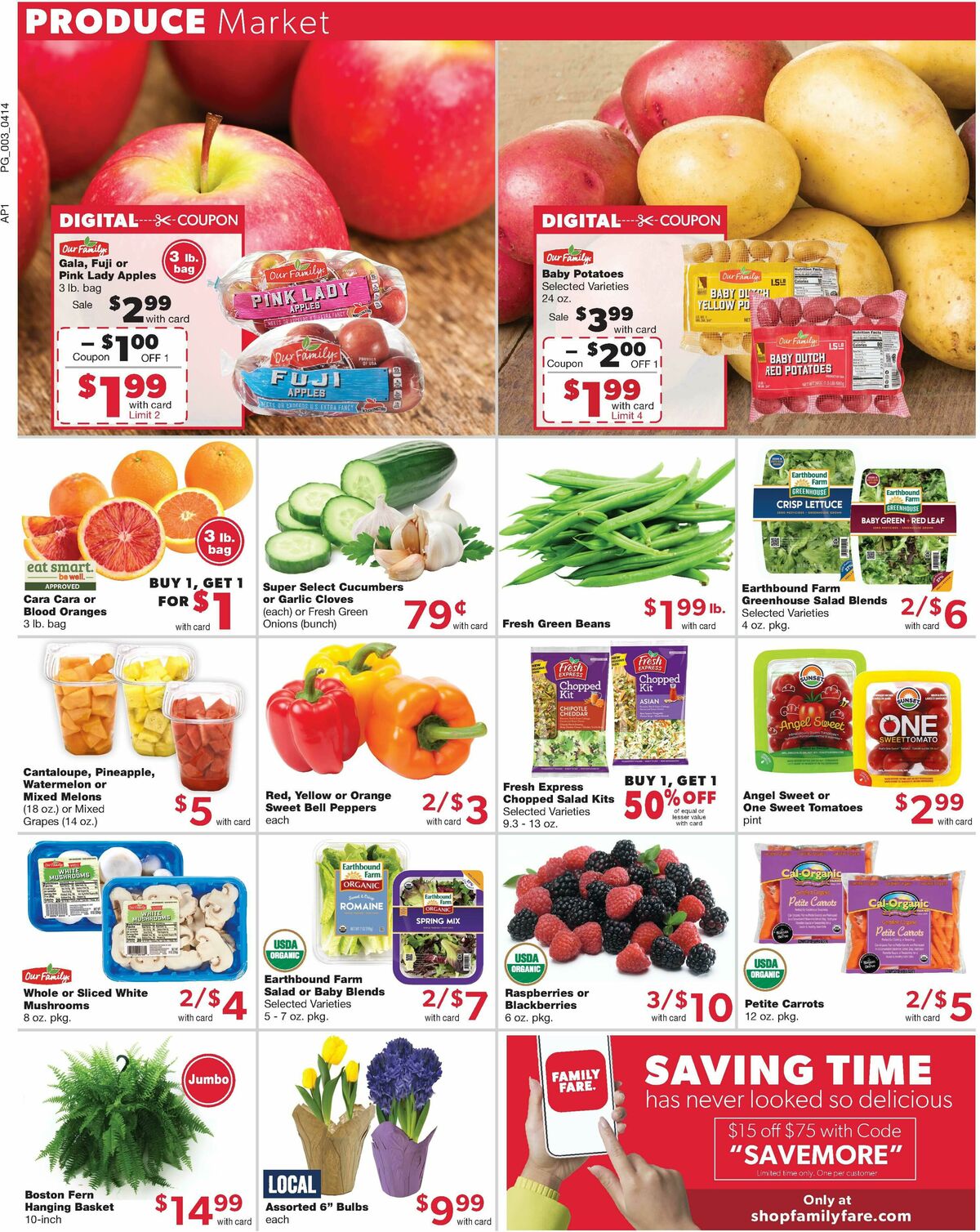 Family Fare Weekly Ad from April 14