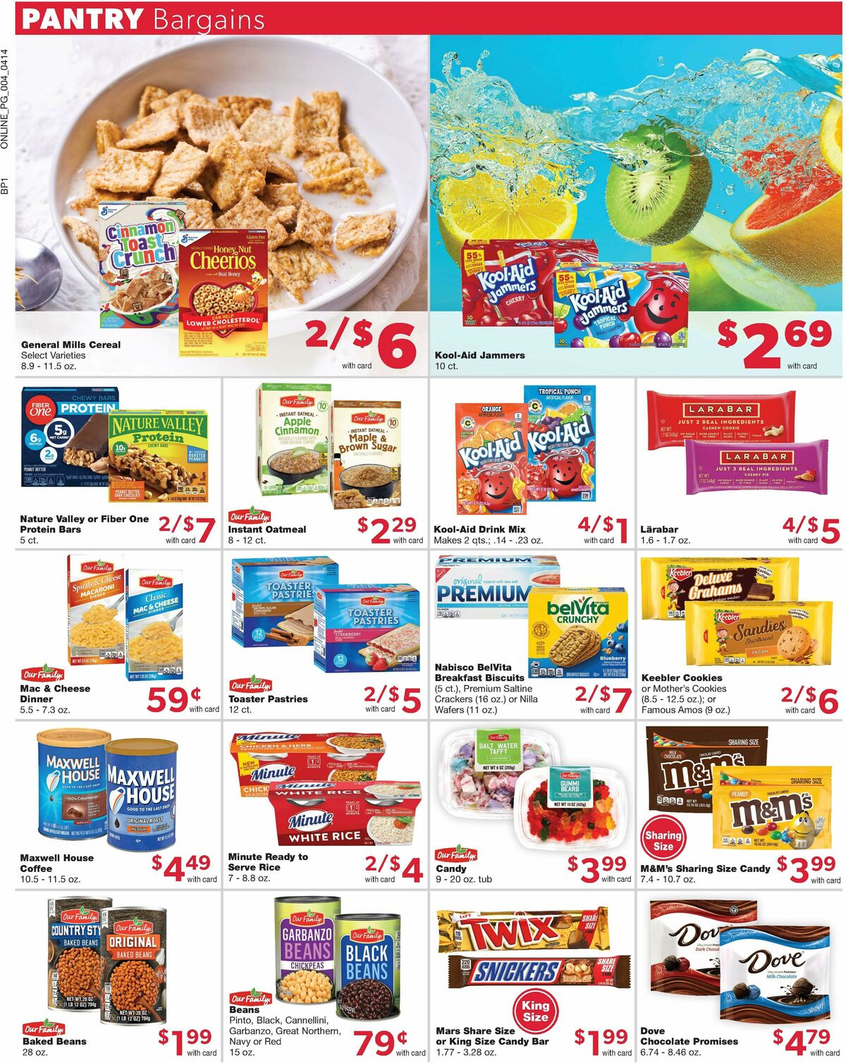 Family Fare Weekly Ad from April 14