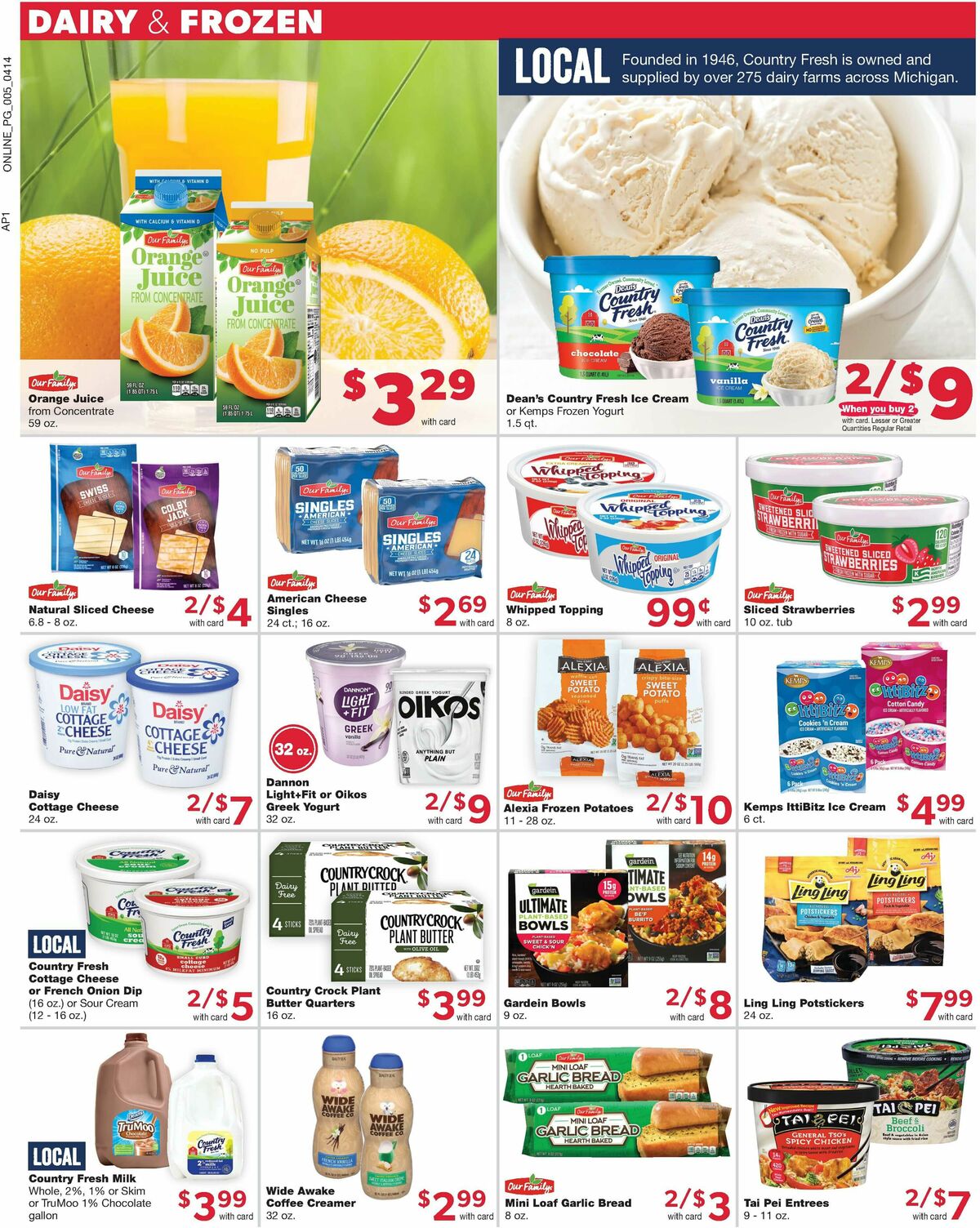 Family Fare Weekly Ad from April 14