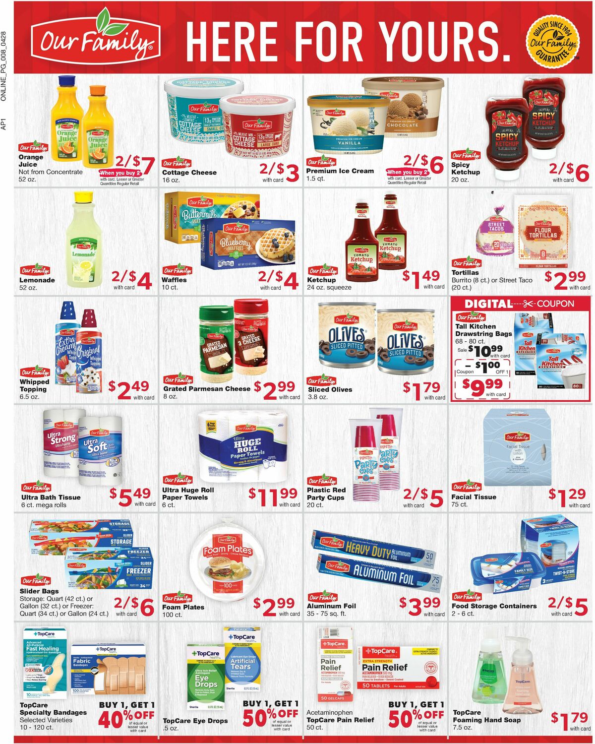 Family Fare Weekly Ad from April 28