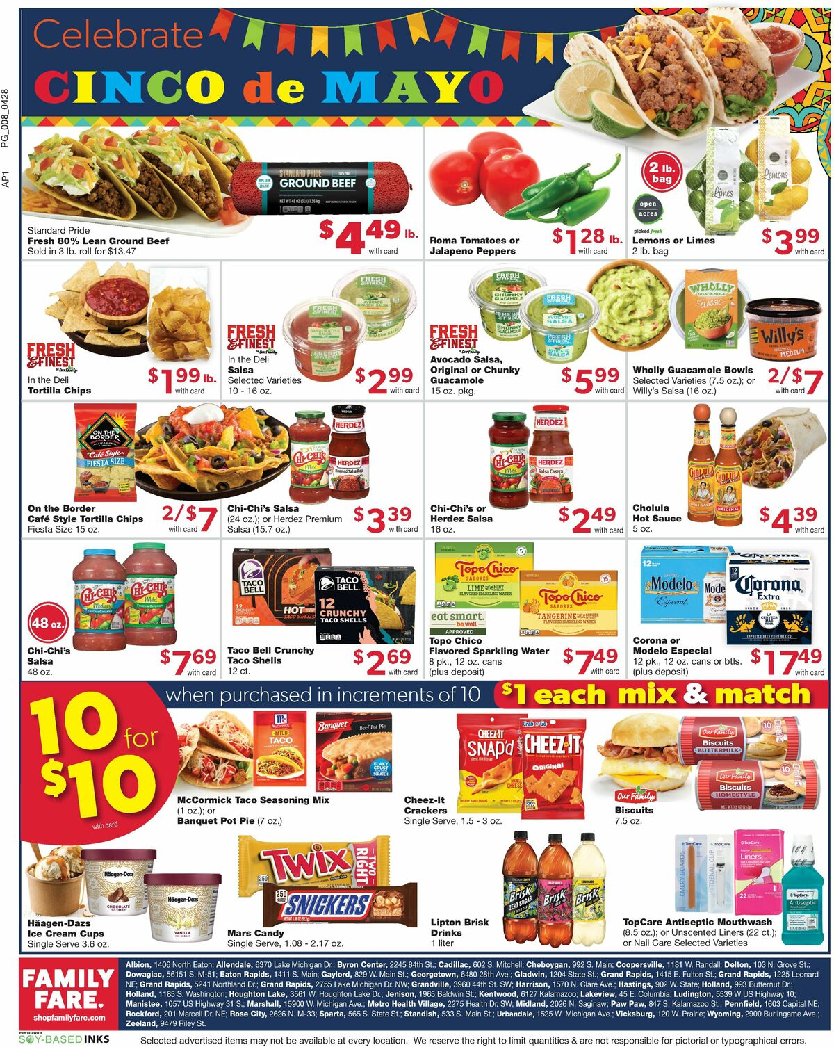 Family Fare Weekly Ad from April 28