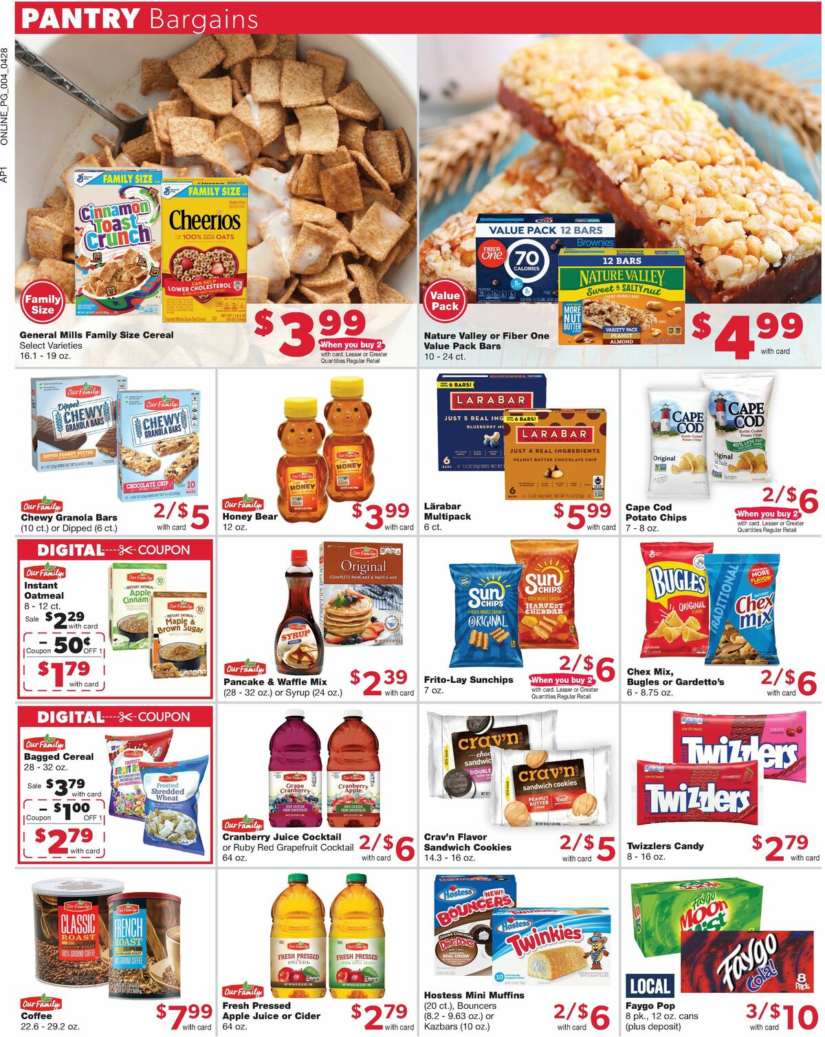 Family Fare Weekly Ad from April 28