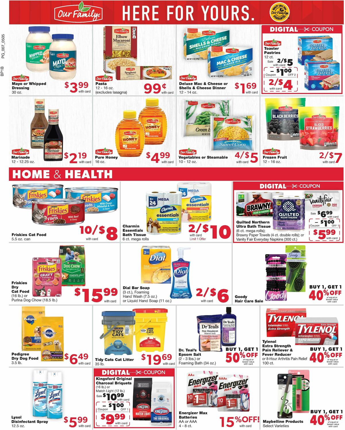 Family Fare Weekly Ad from May 5