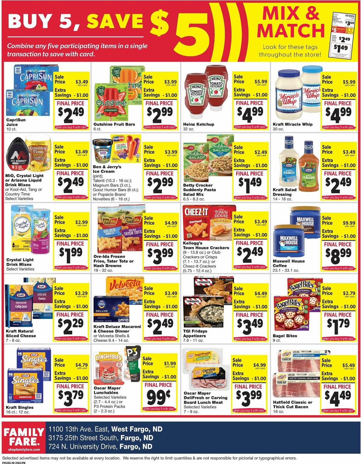 Family Fare Weekly Ad from May 19