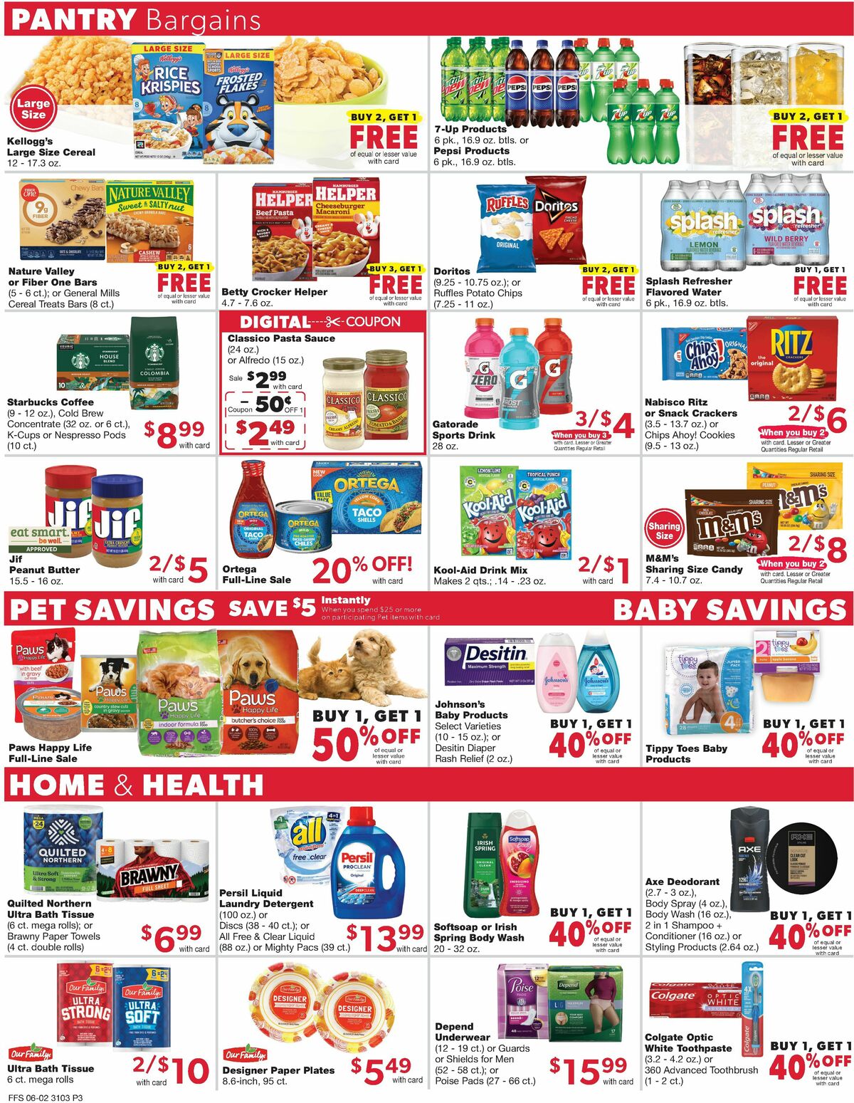 Family Fare Weekly Ad from June 2