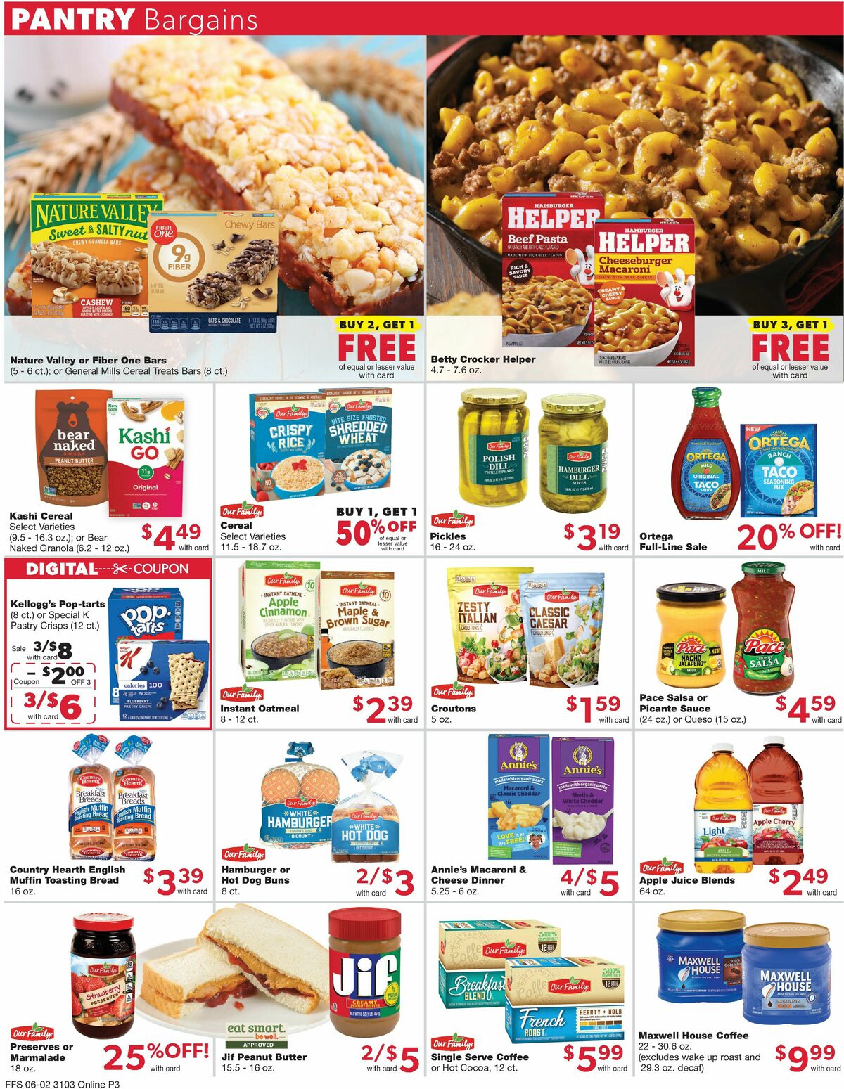 Family Fare Weekly Ad from June 2