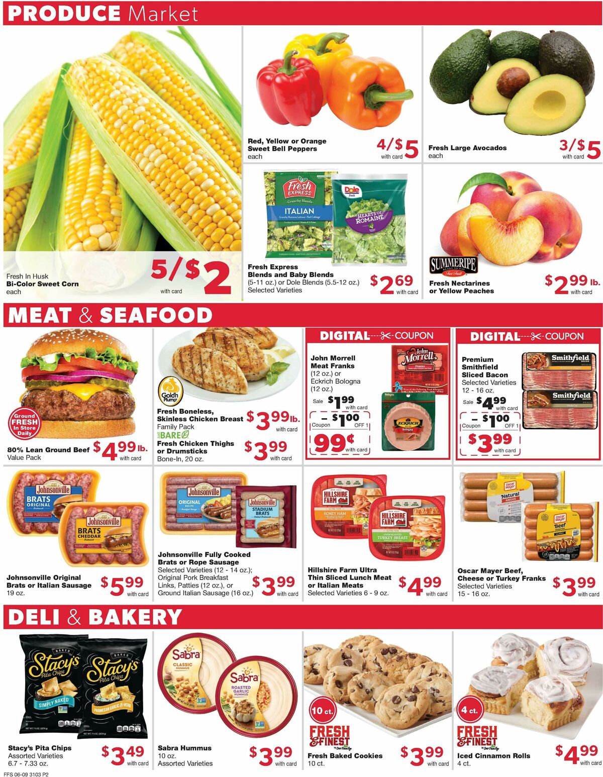 Family Fare Weekly Ad from June 9