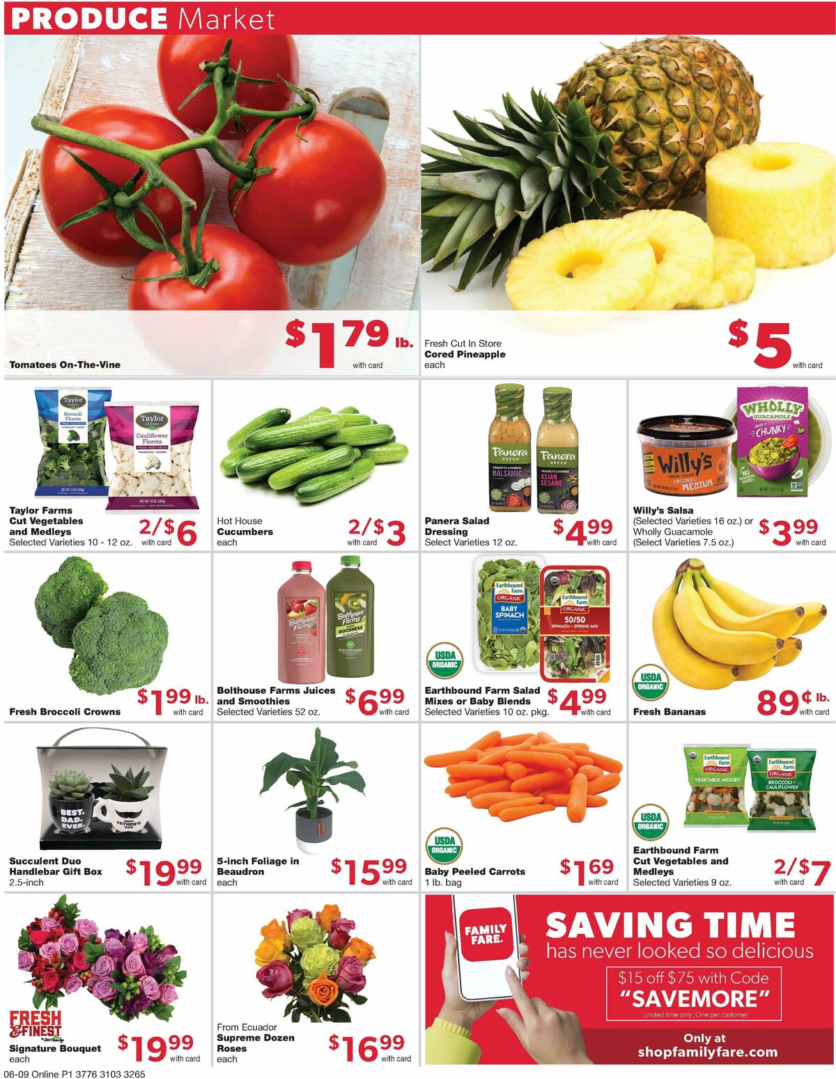 Family Fare Weekly Ad from June 9