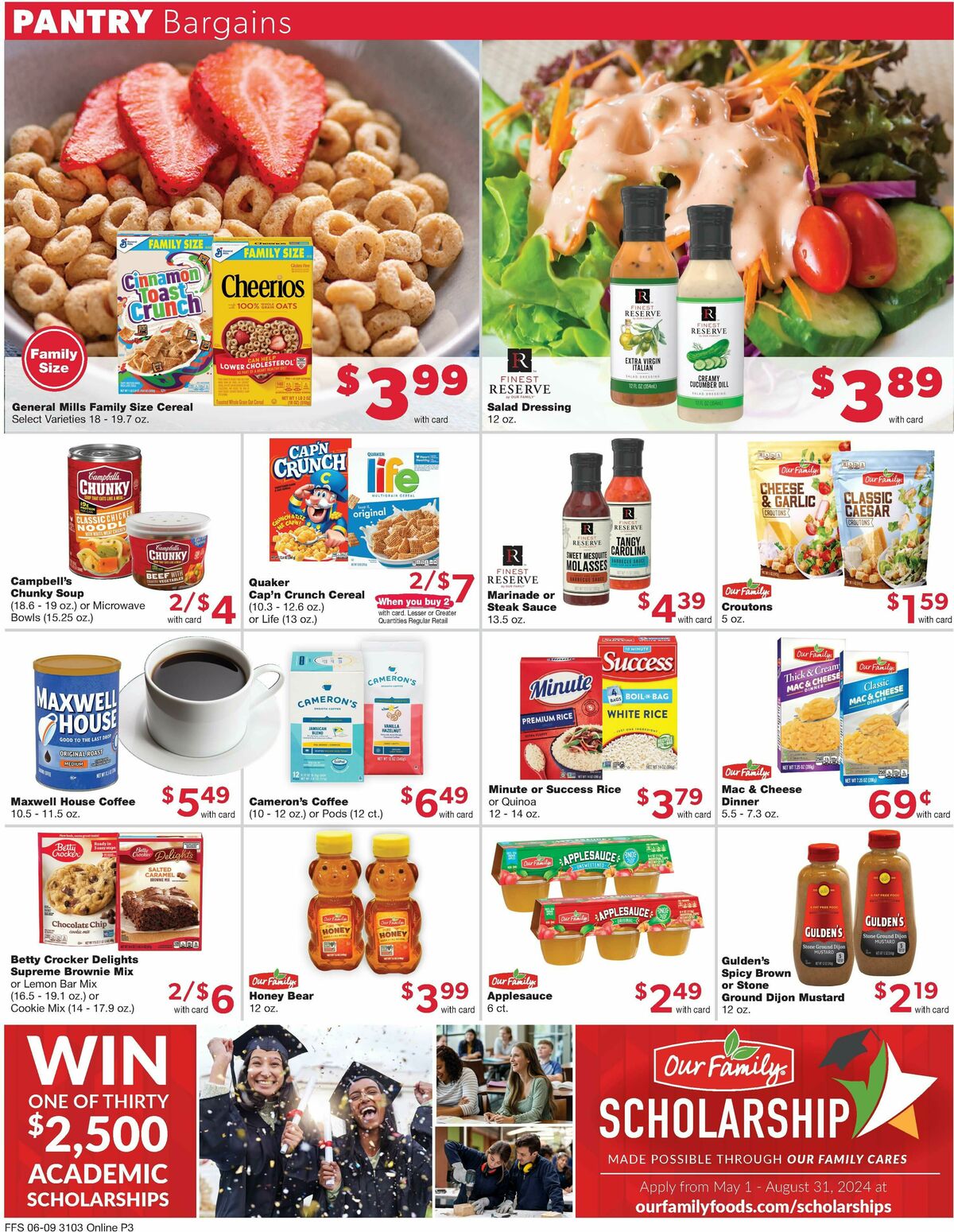 Family Fare Weekly Ad from June 9