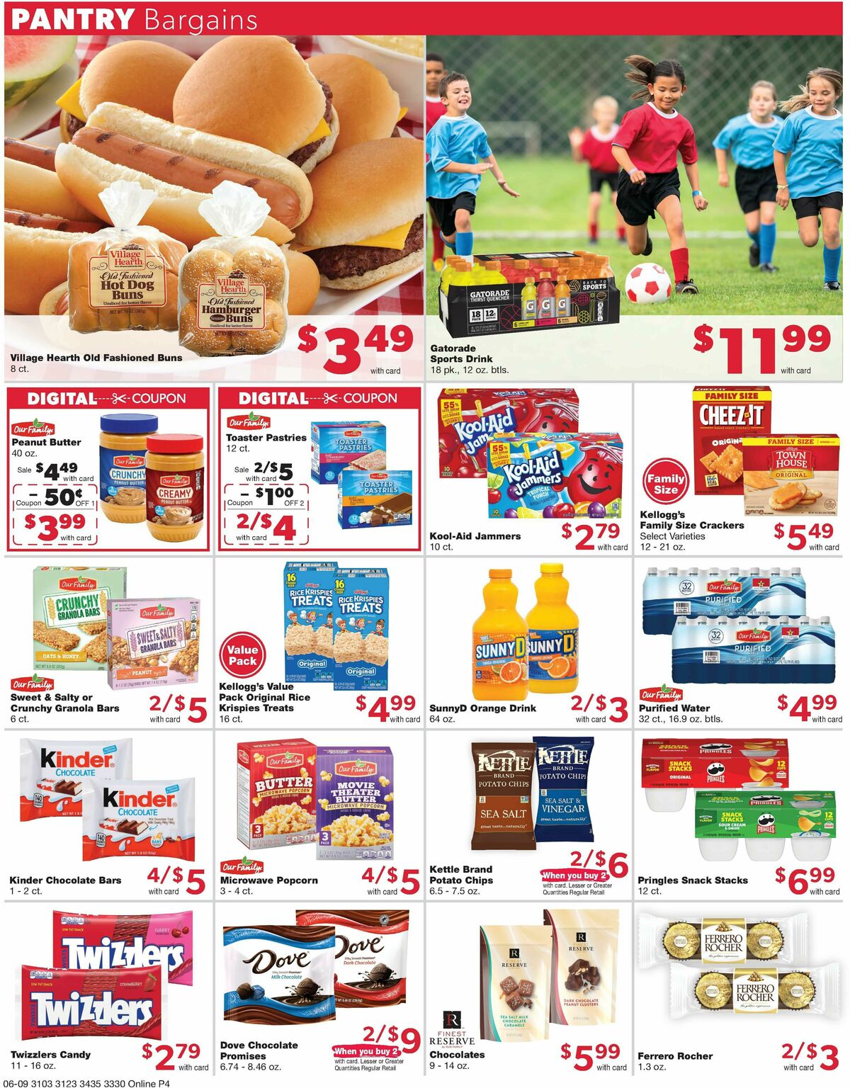 Family Fare Weekly Ad from June 9