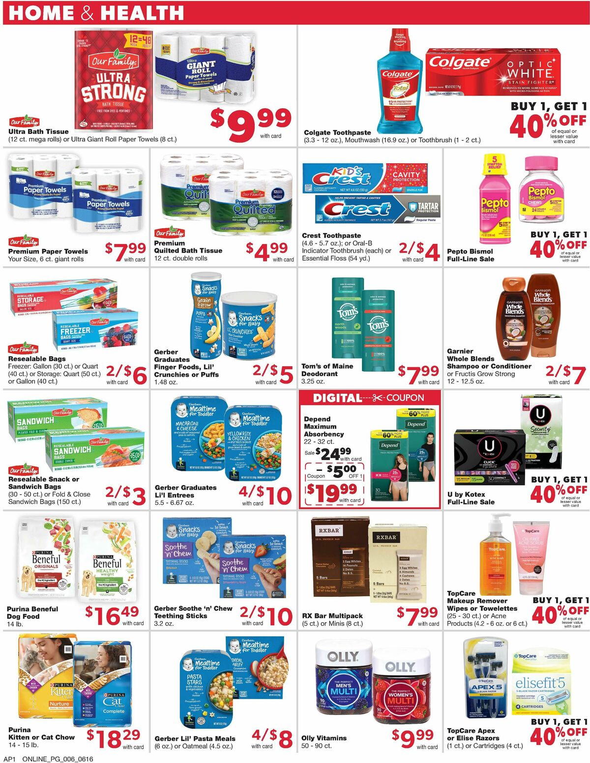 Family Fare Weekly Ad from June 16