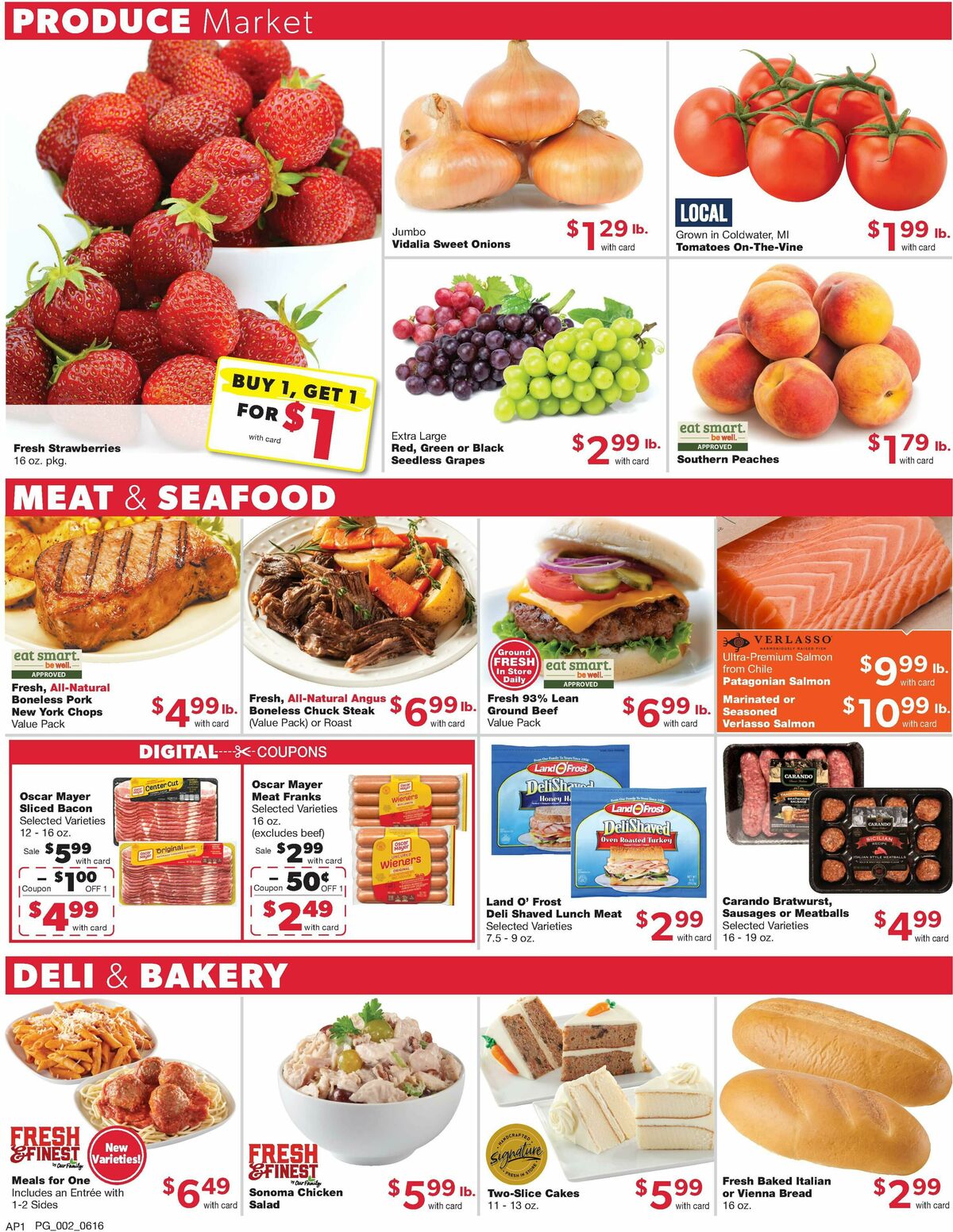 Family Fare Weekly Ad from June 16