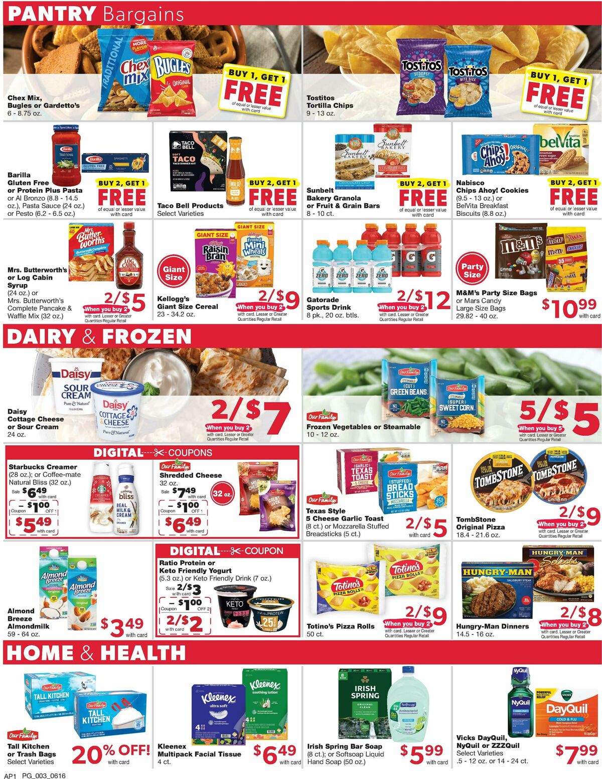 Family Fare Weekly Ad from June 16