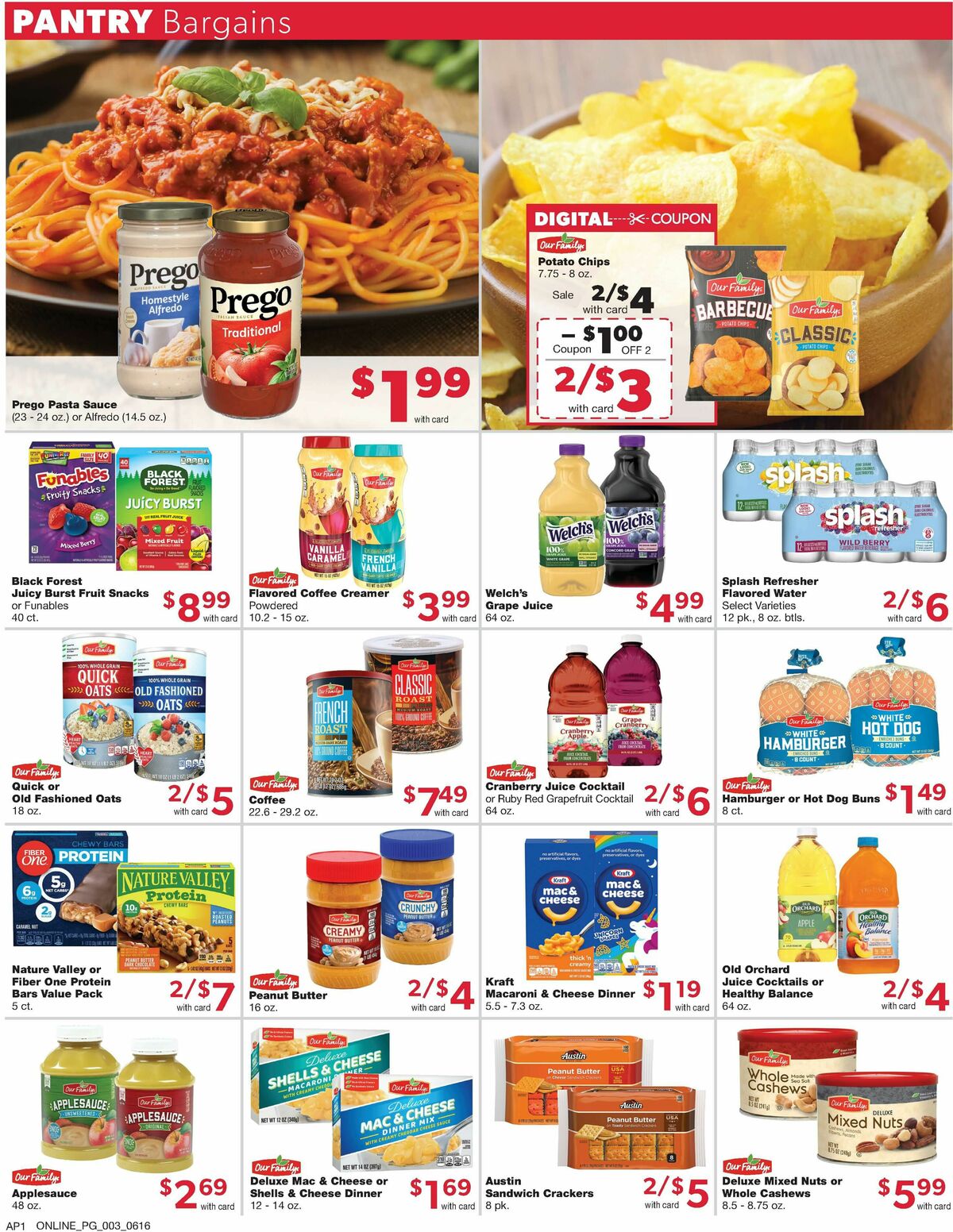 Family Fare Weekly Ad from June 16