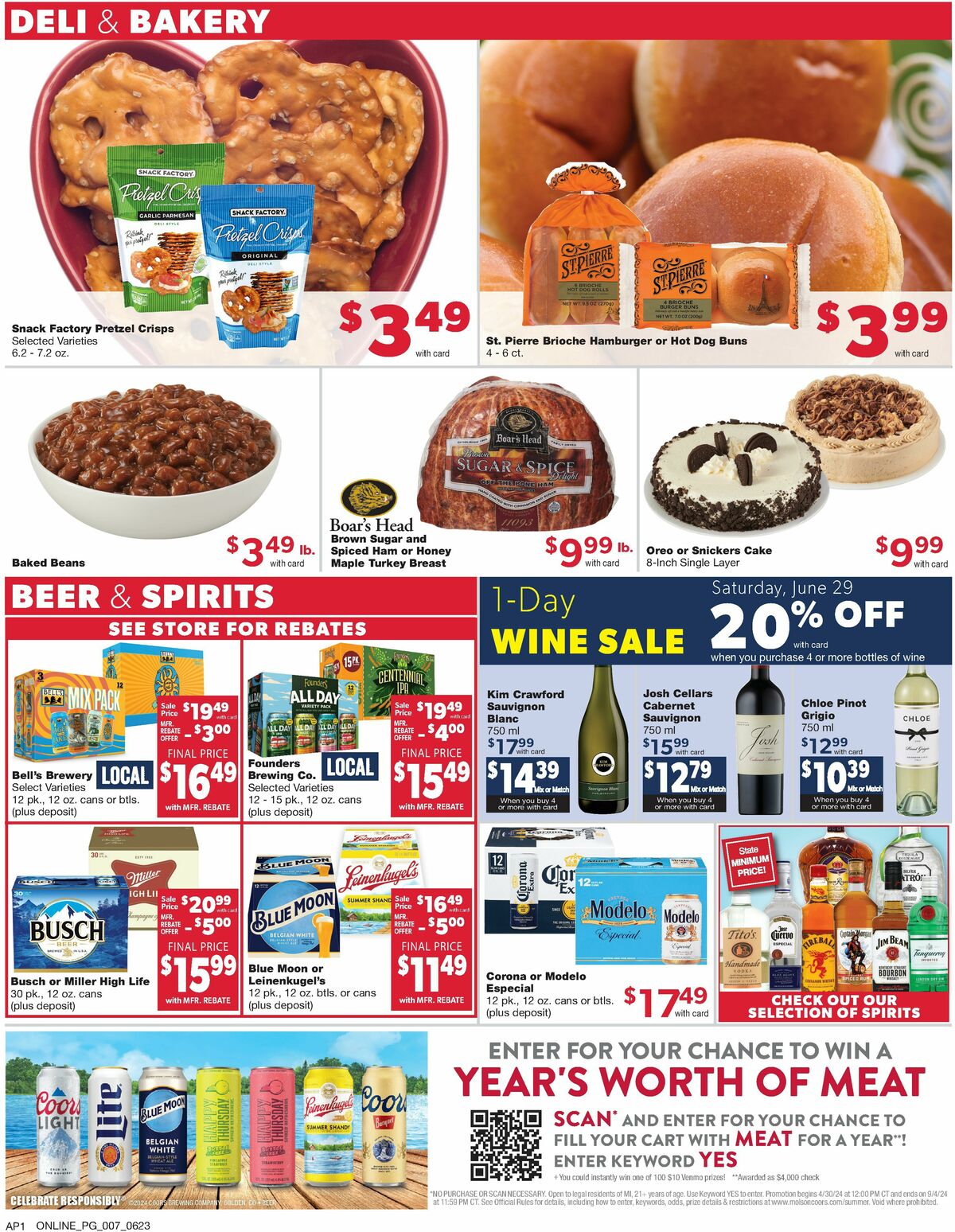 Family Fare Weekly Ad from June 23