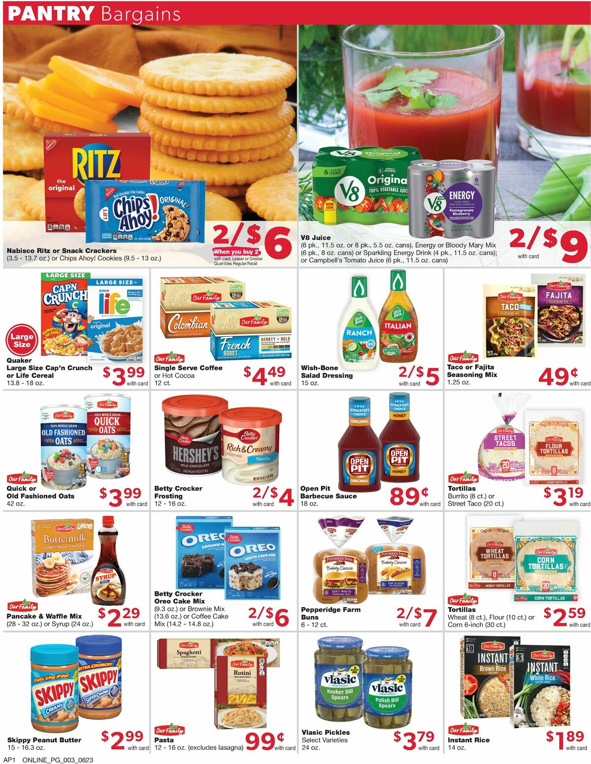 Family Fare Weekly Ad from June 23