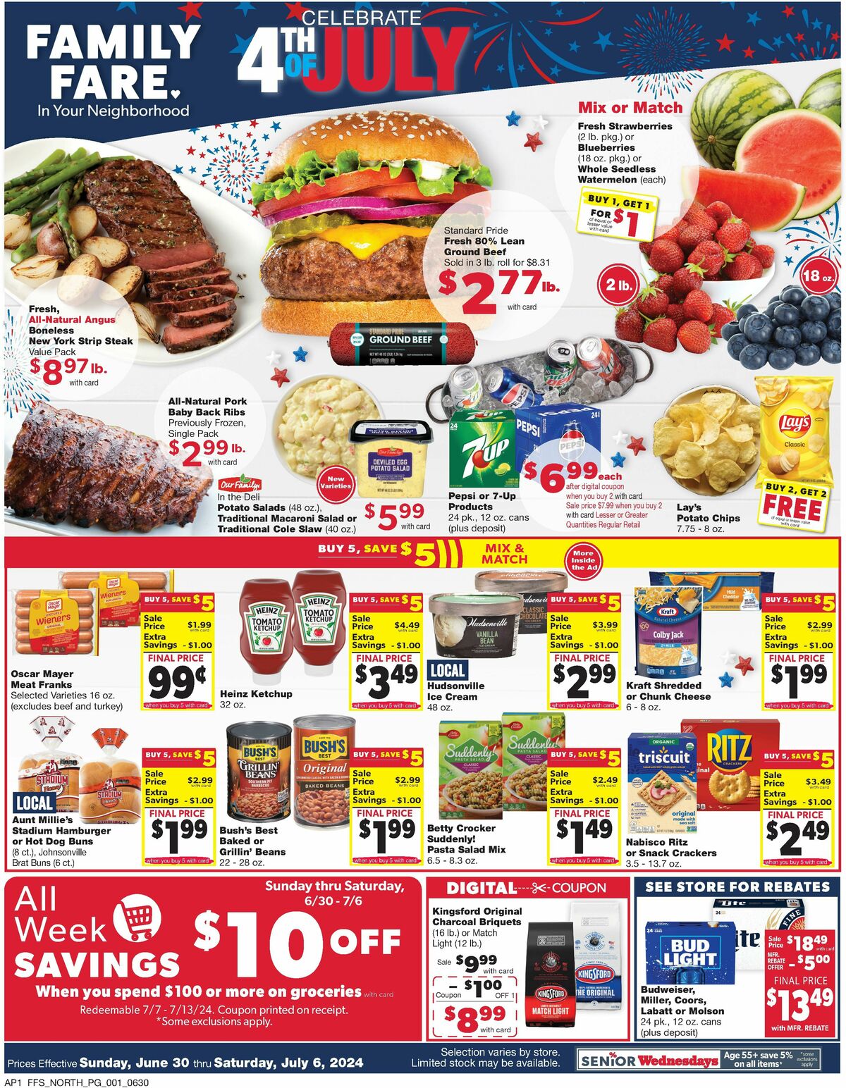 Family Fare Weekly Ad from June 30