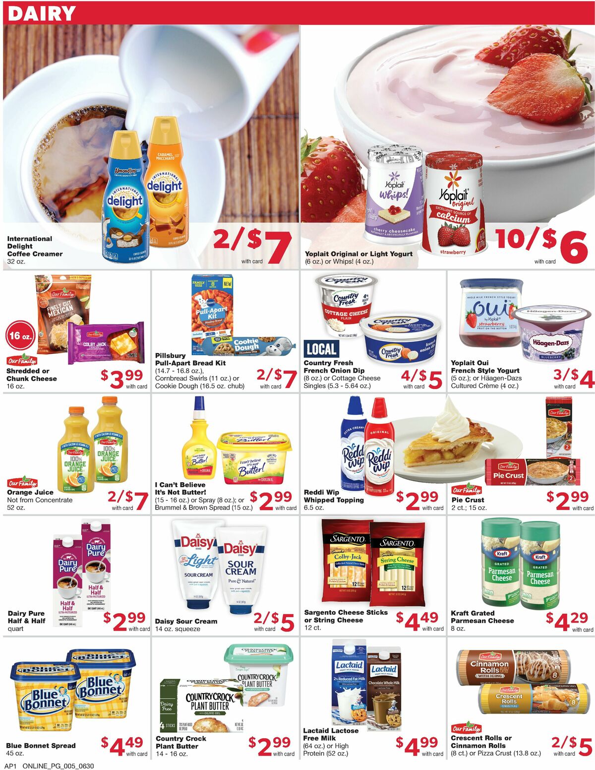 Family Fare Weekly Ad from June 30