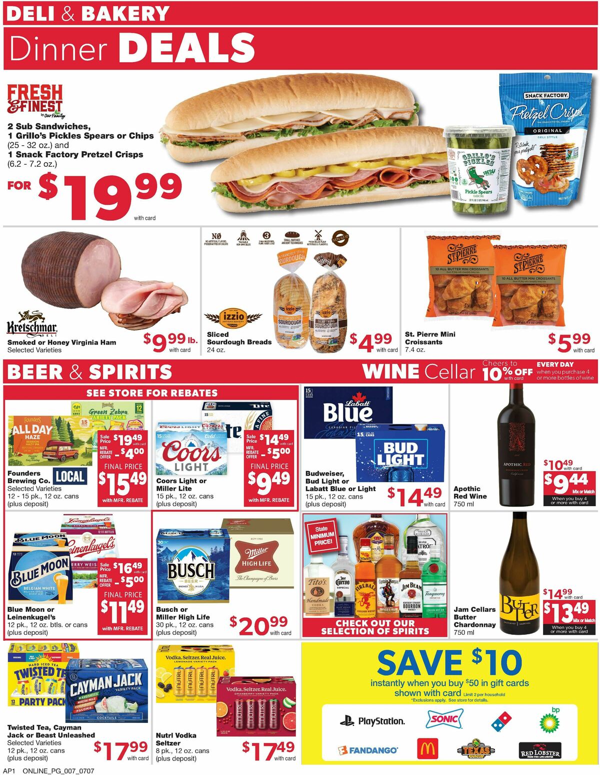 Family Fare Weekly Ad from July 7