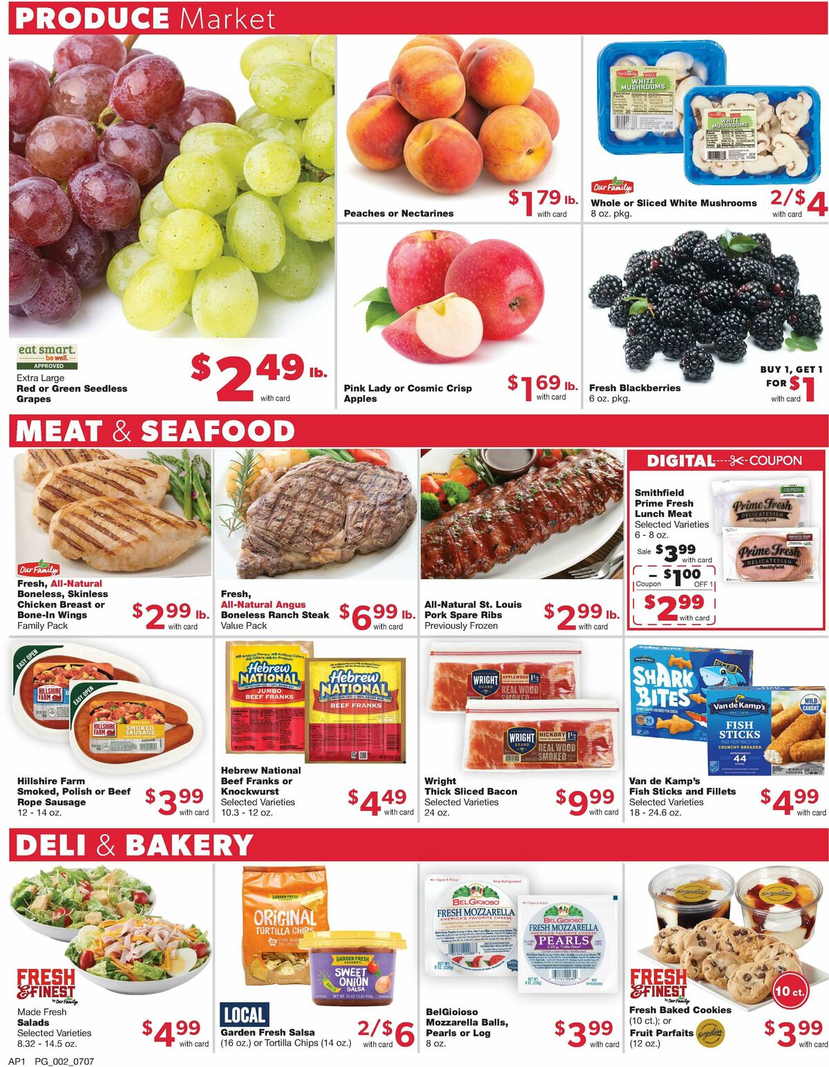 Family Fare Weekly Ad from July 7