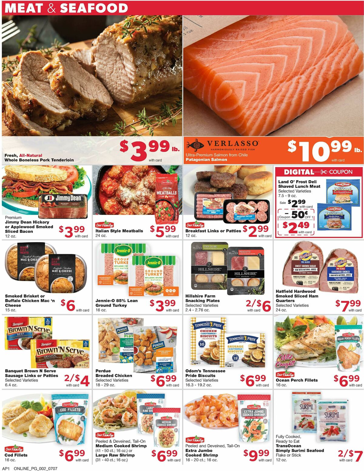 Family Fare Weekly Ad from July 7