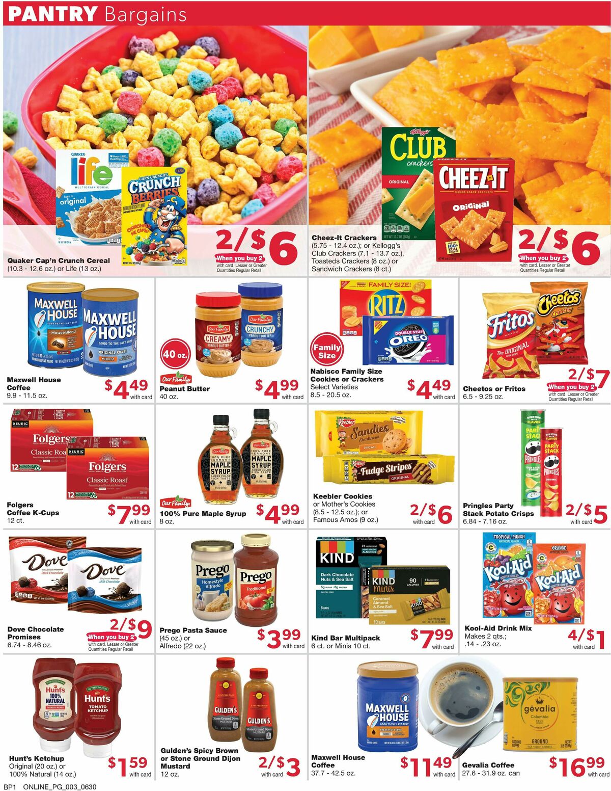 Family Fare Weekly Ad from July 7